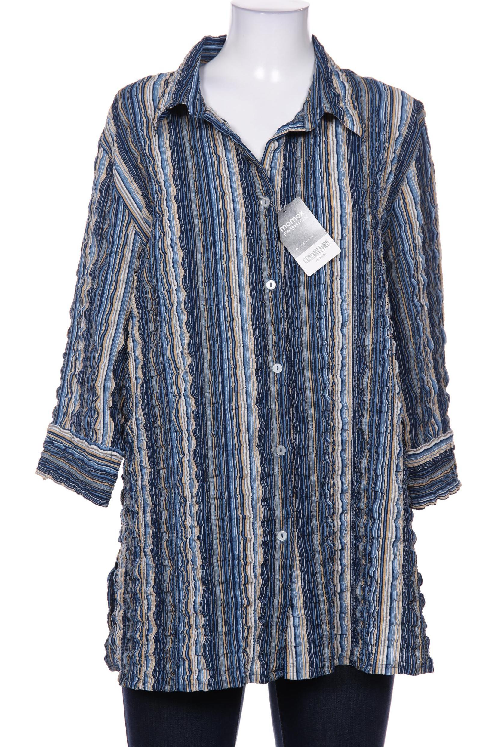 

Ulla Popken Damen Bluse, blau, Gr. 46