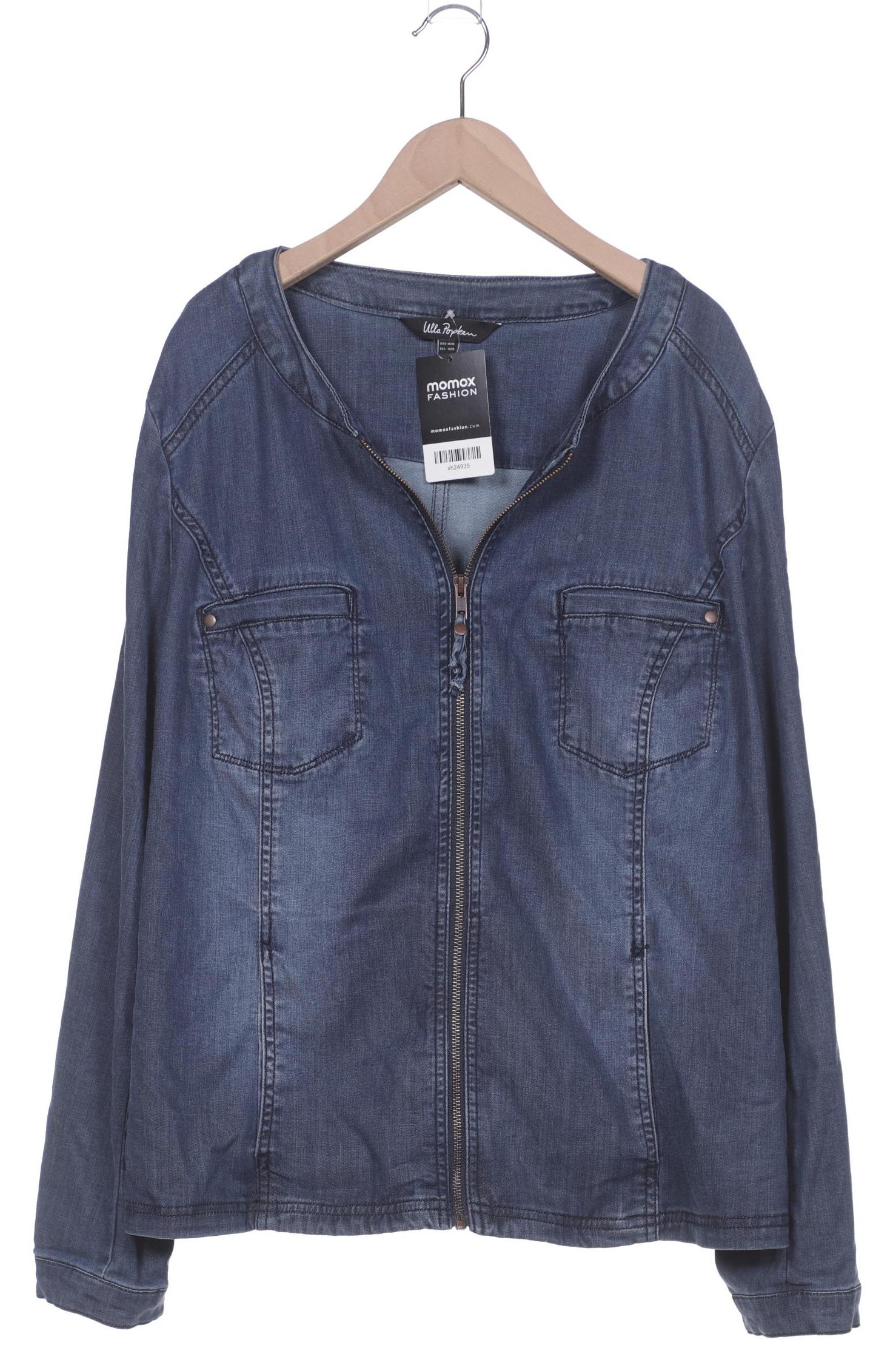 

Ulla Popken Damen Jacke, blau, Gr. 46