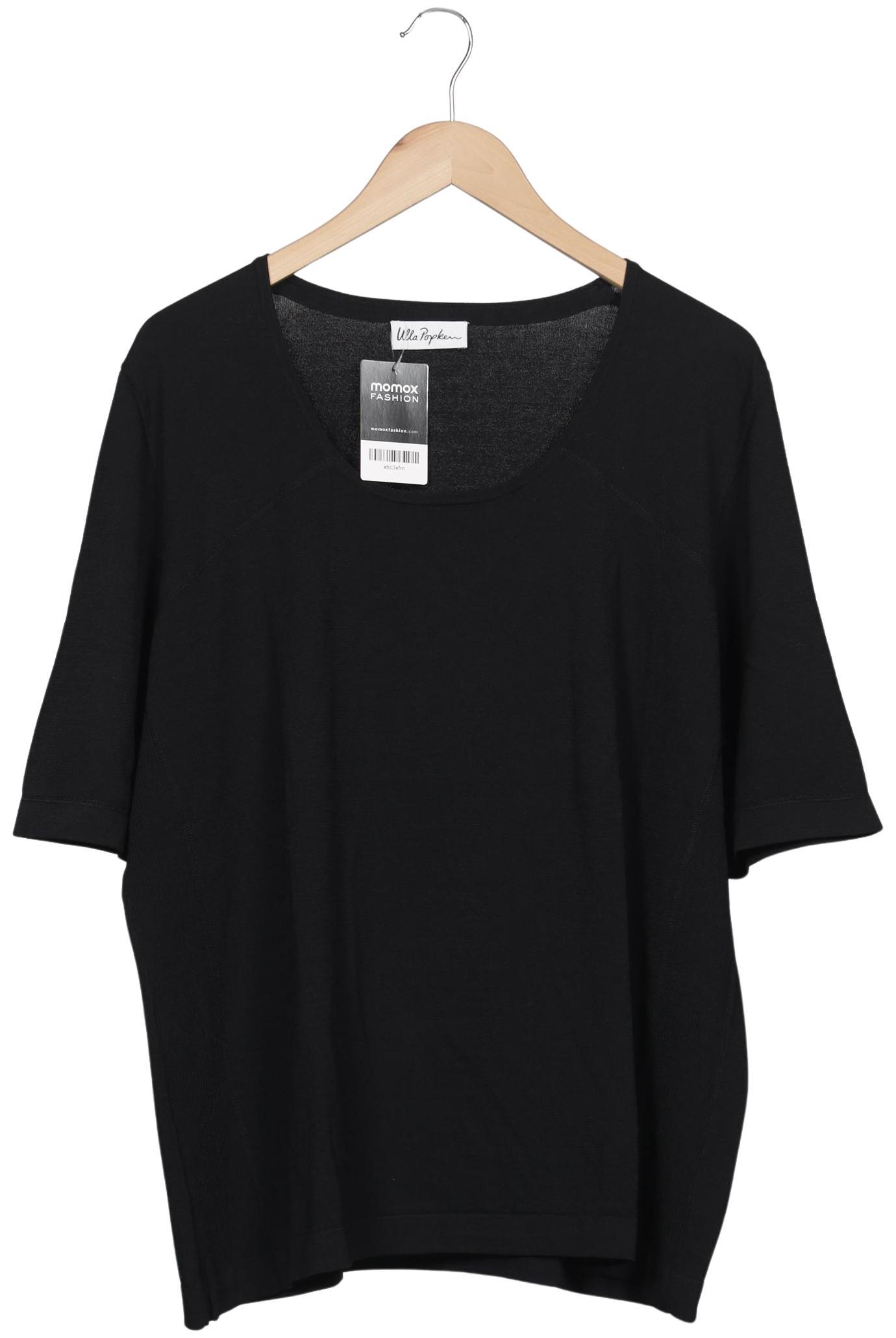 

Ulla Popken Damen T-Shirt, schwarz, Gr. 46