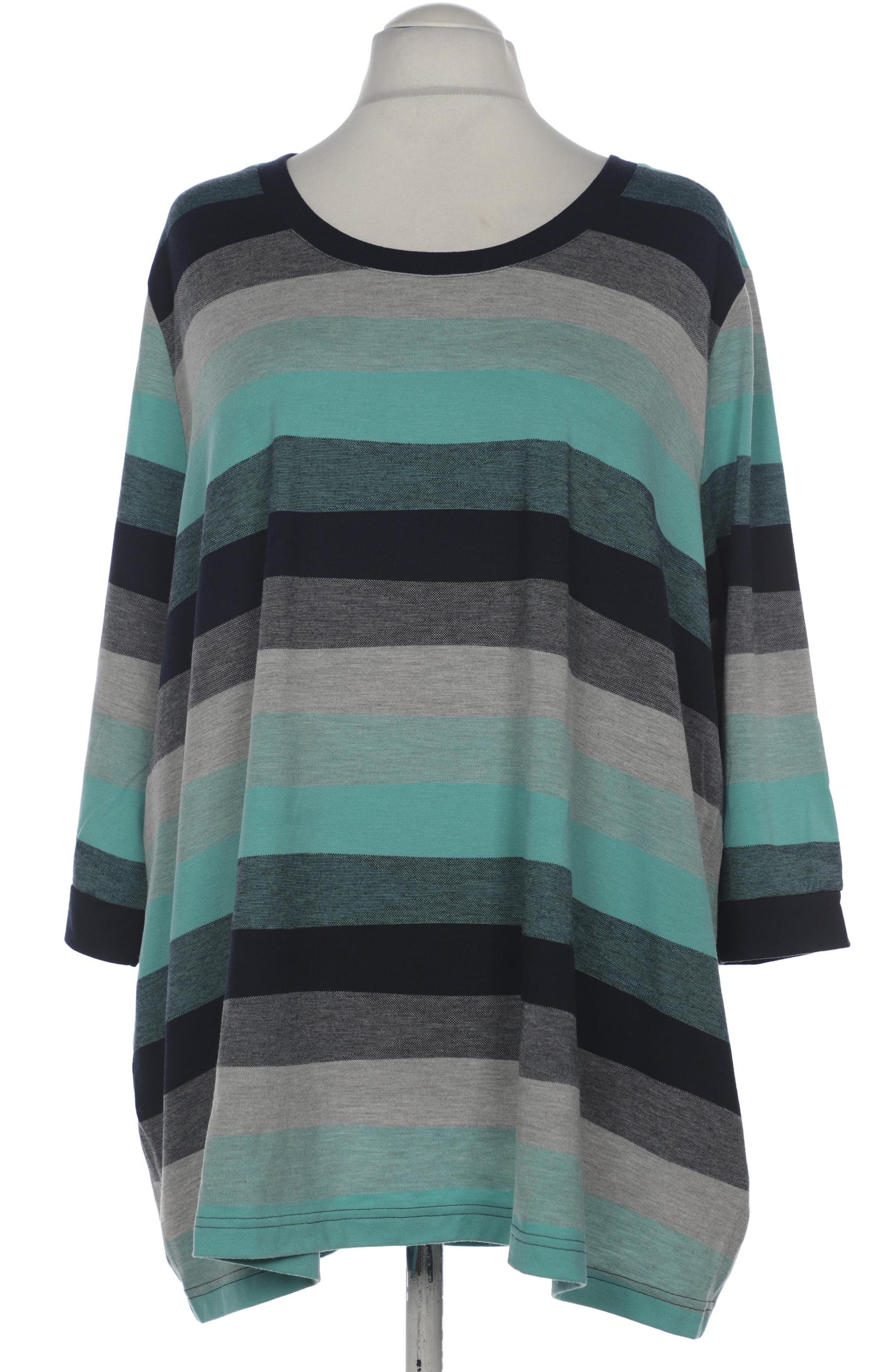 

Ulla Popken Damen Langarmshirt, mehrfarbig, Gr. 54