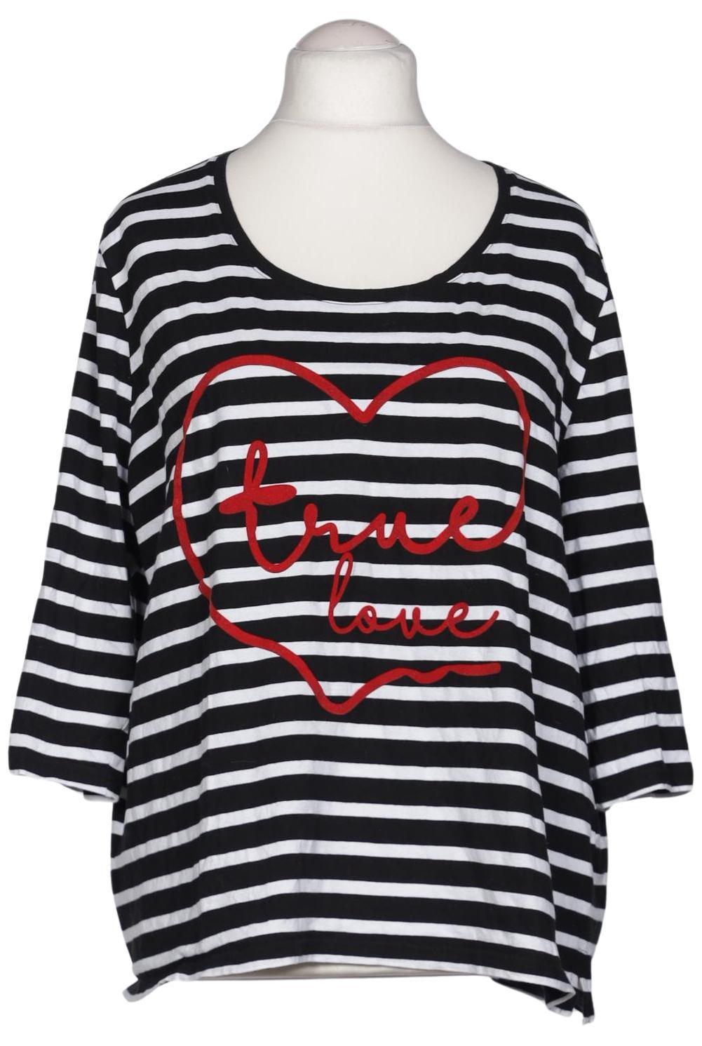 

Ulla Popken Damen Langarmshirt, mehrfarbig, Gr. 52