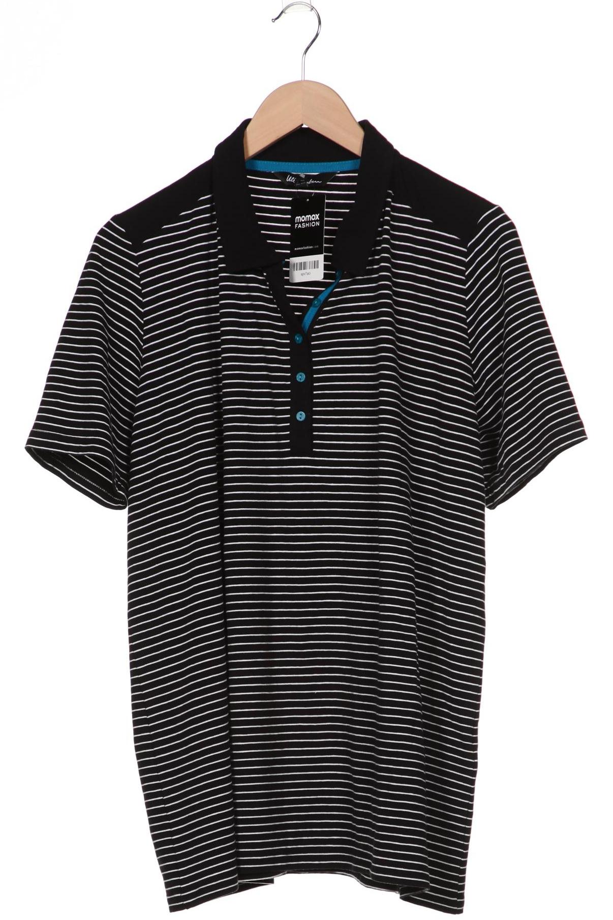 

Ulla Popken Damen Poloshirt, schwarz