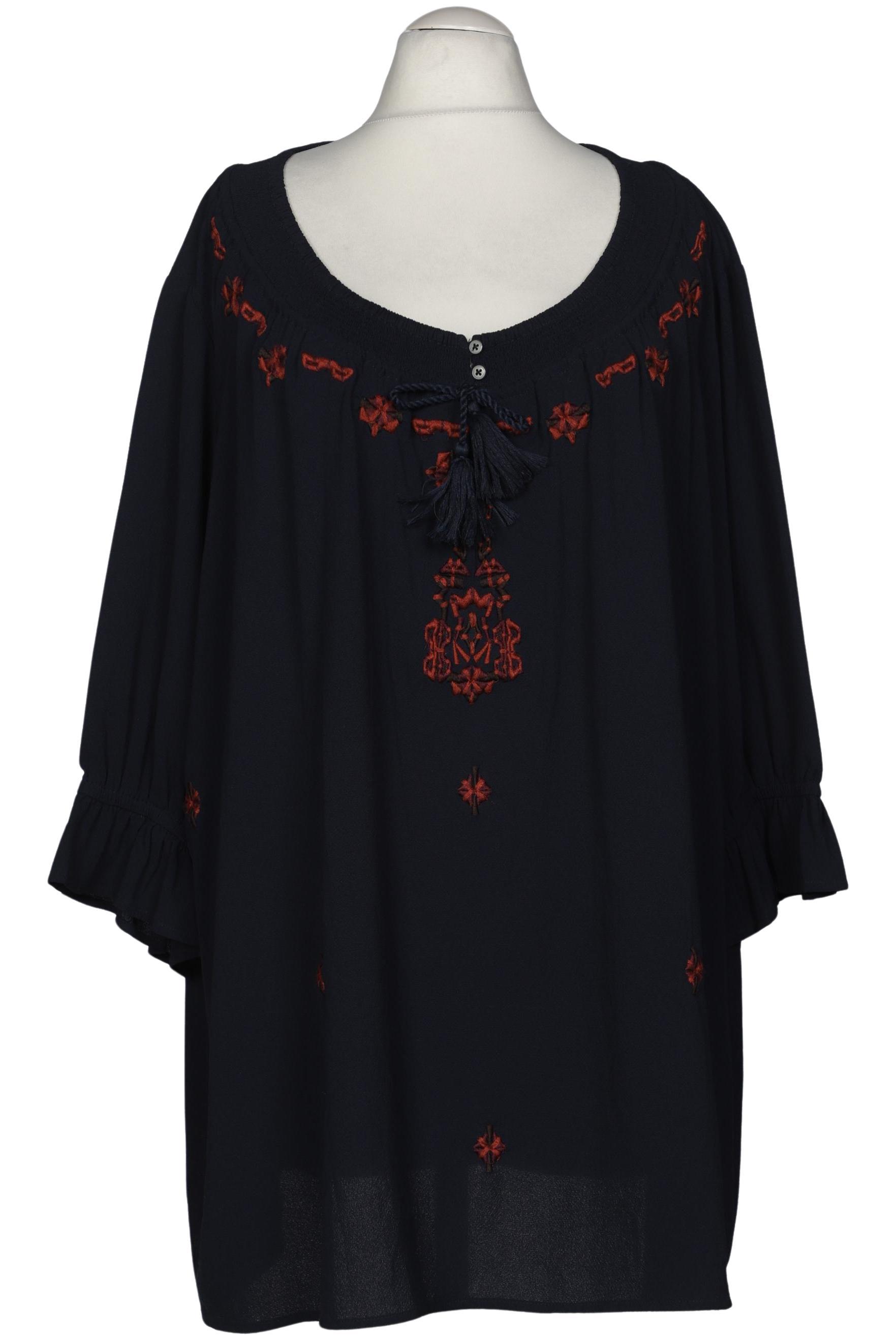 

Ulla Popken Damen Bluse, marineblau, Gr. 58