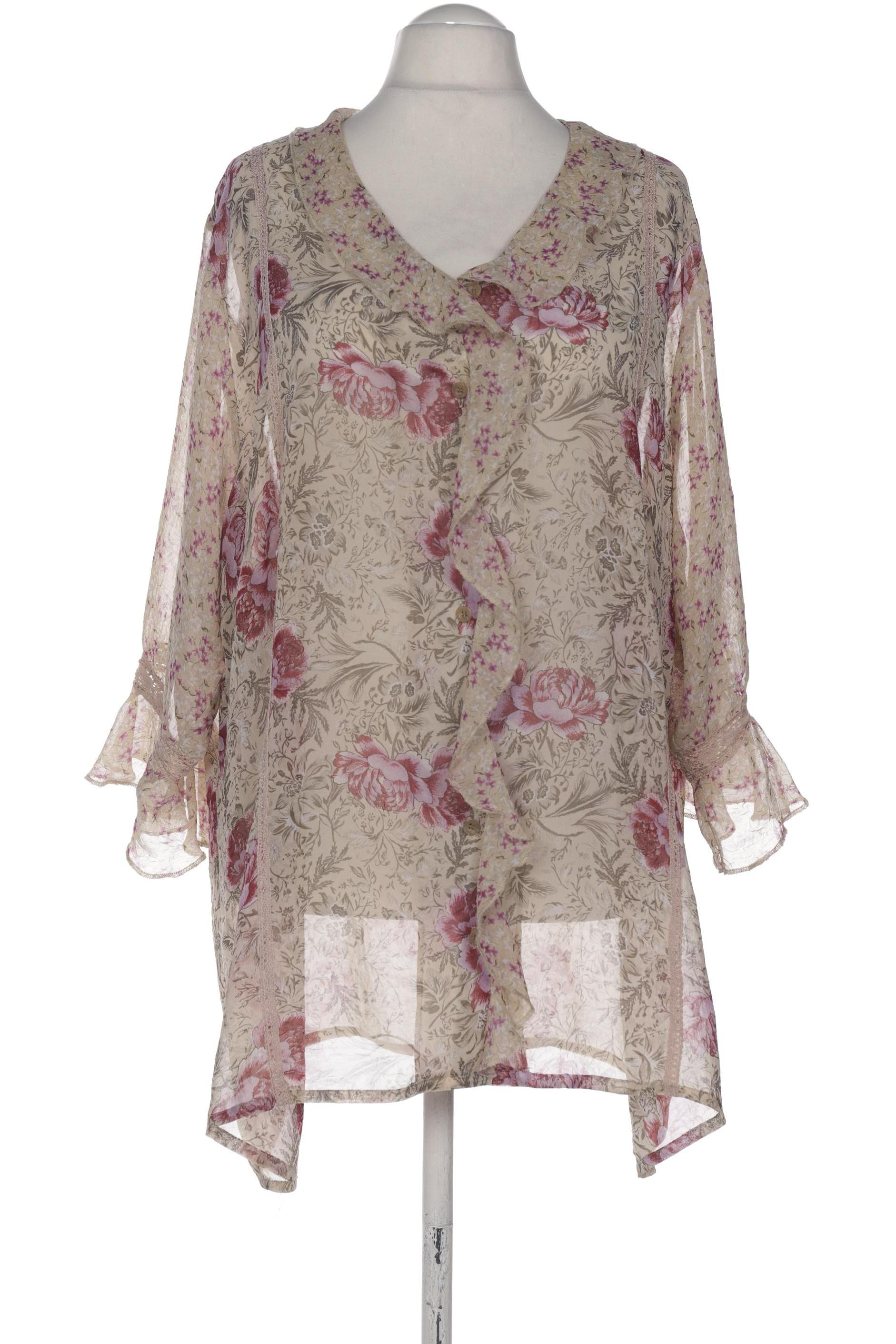 

Ulla Popken Damen Bluse, beige, Gr. 54