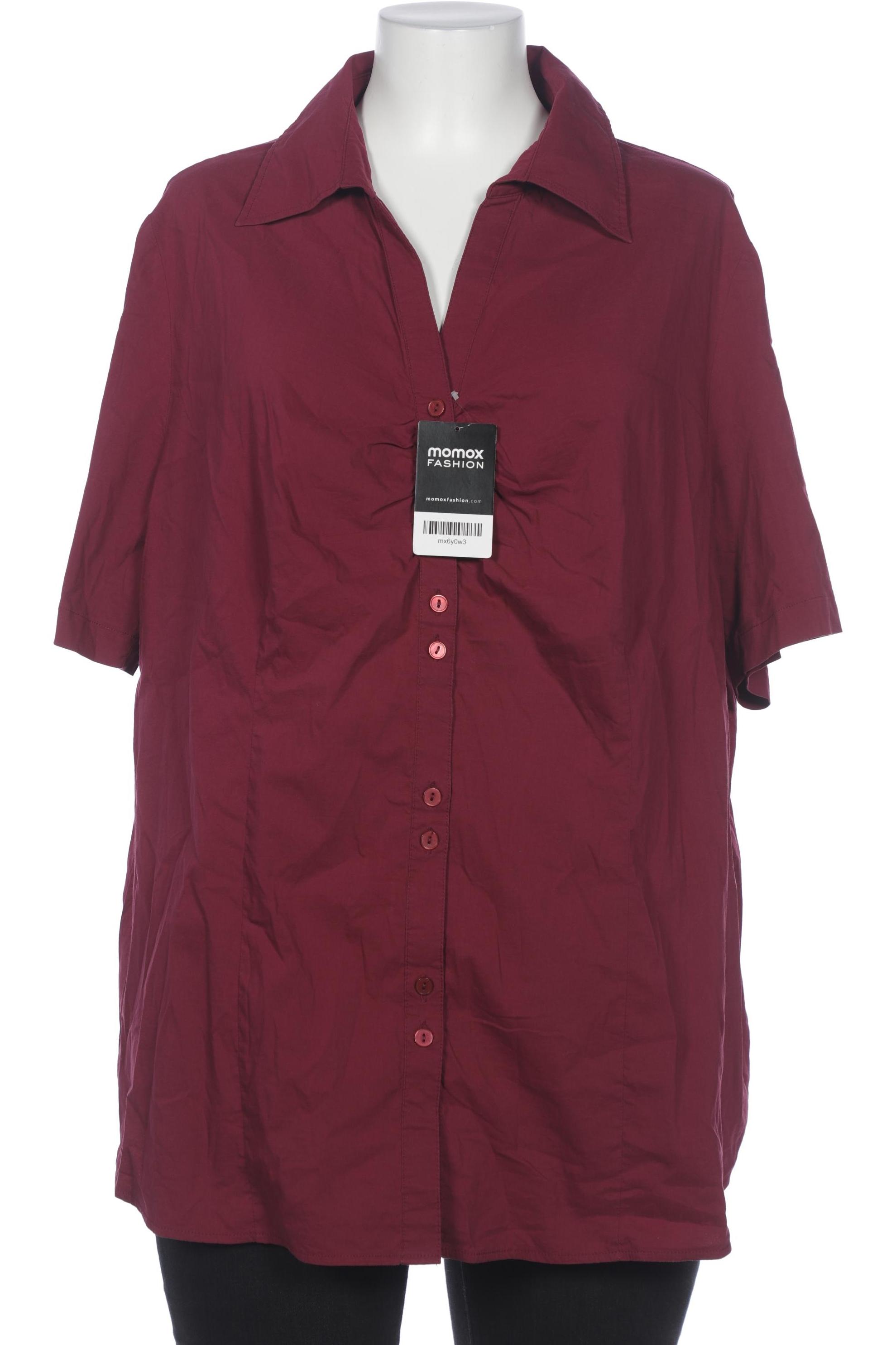 

Ulla Popken Damen Bluse, bordeaux, Gr. 54