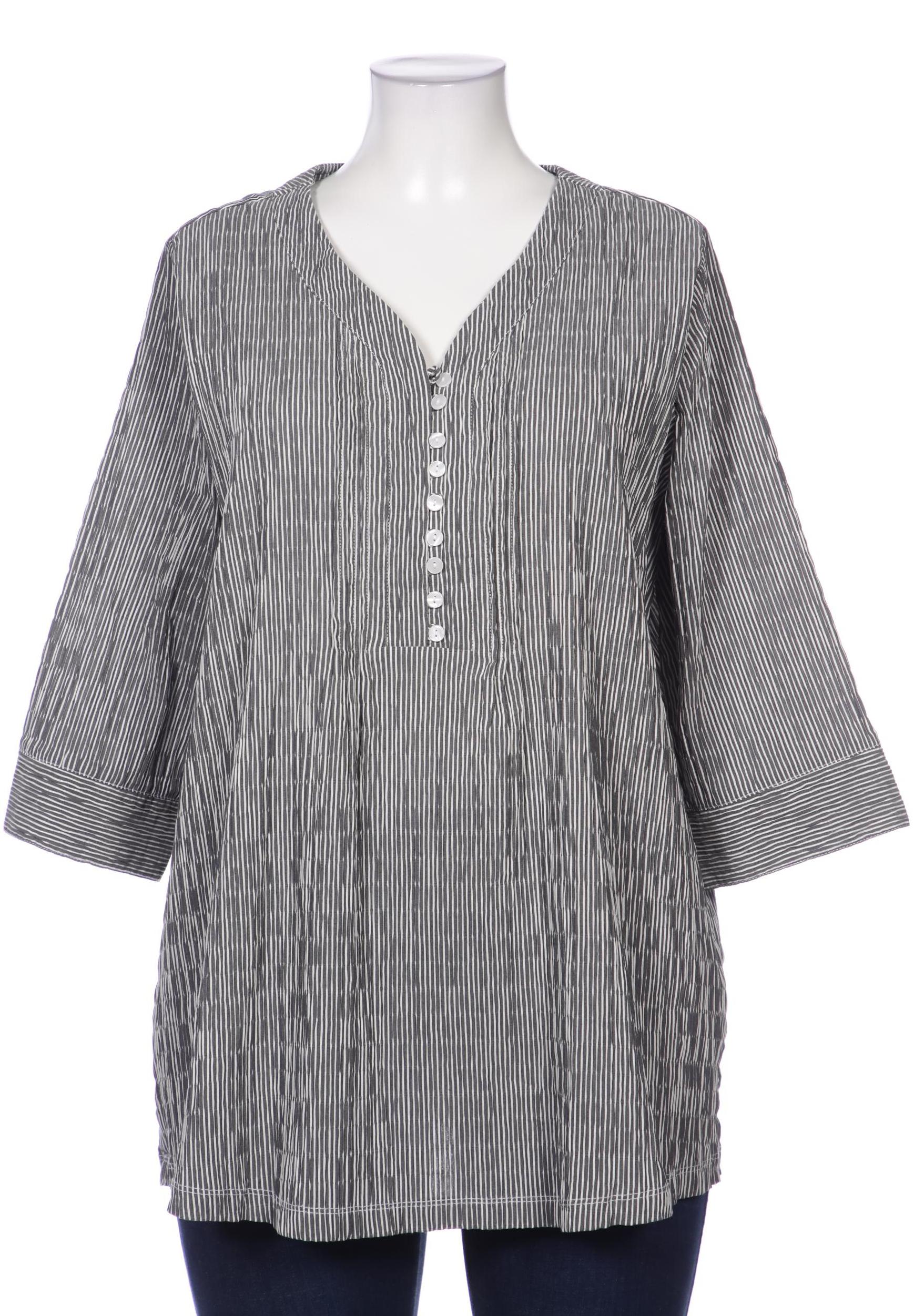 

Ulla Popken Damen Bluse, grau, Gr. 46