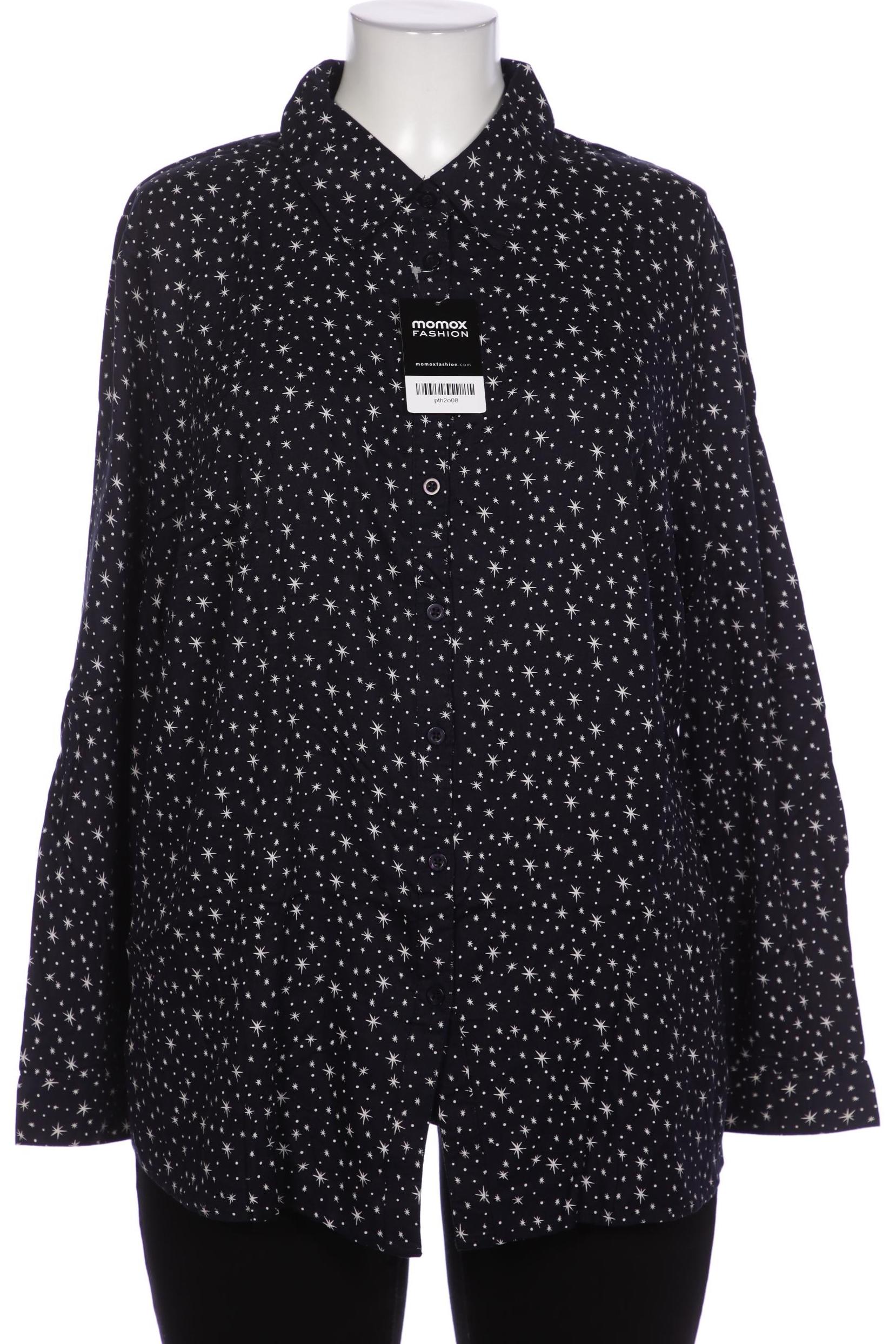 

Ulla Popken Damen Bluse, marineblau, Gr. 46