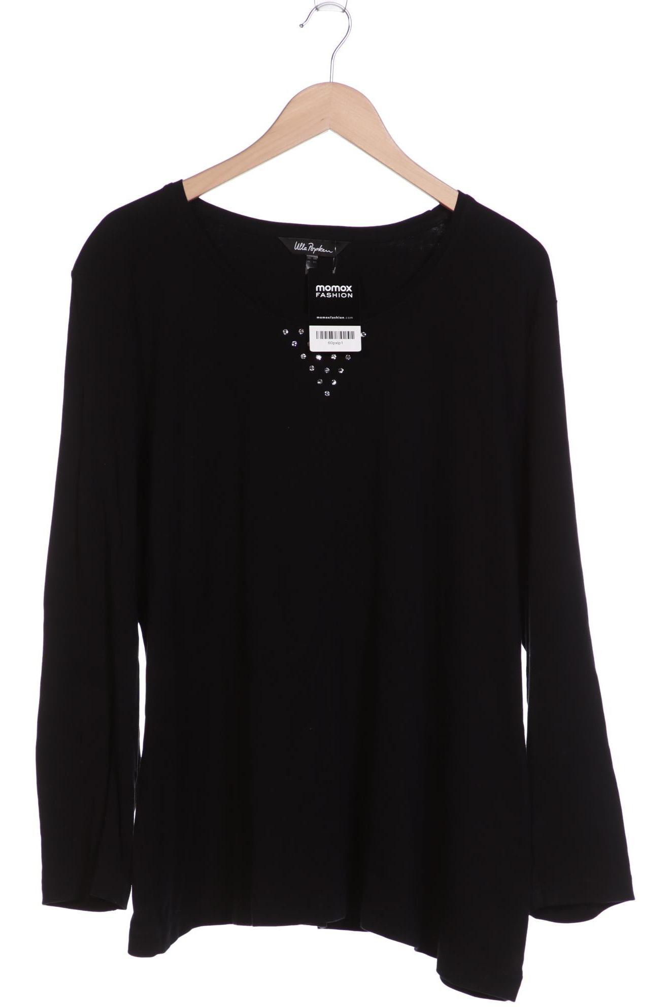 

Ulla Popken Damen Langarmshirt, schwarz, Gr. 50