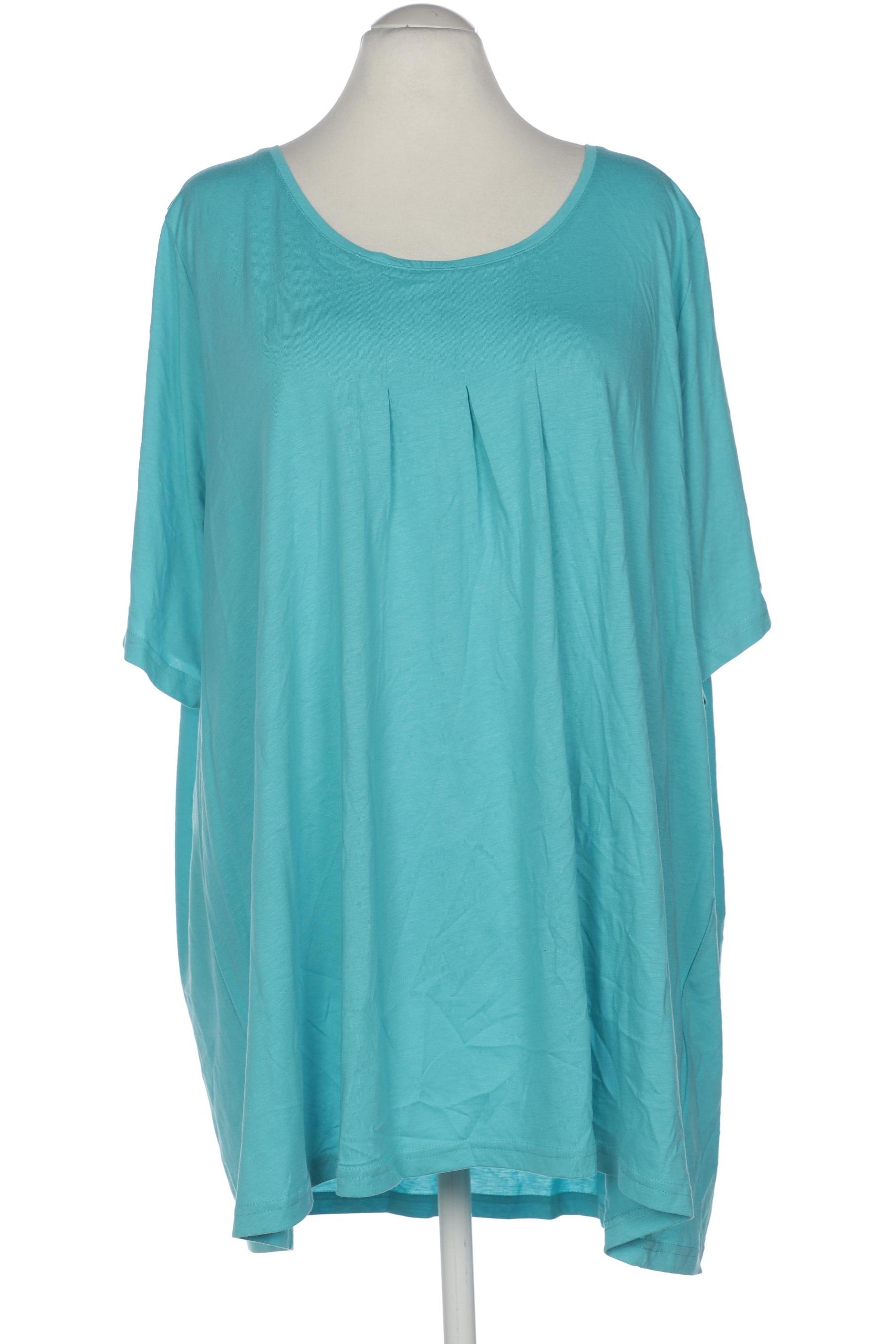 

Ulla Popken Damen T-Shirt, blau, Gr. 54