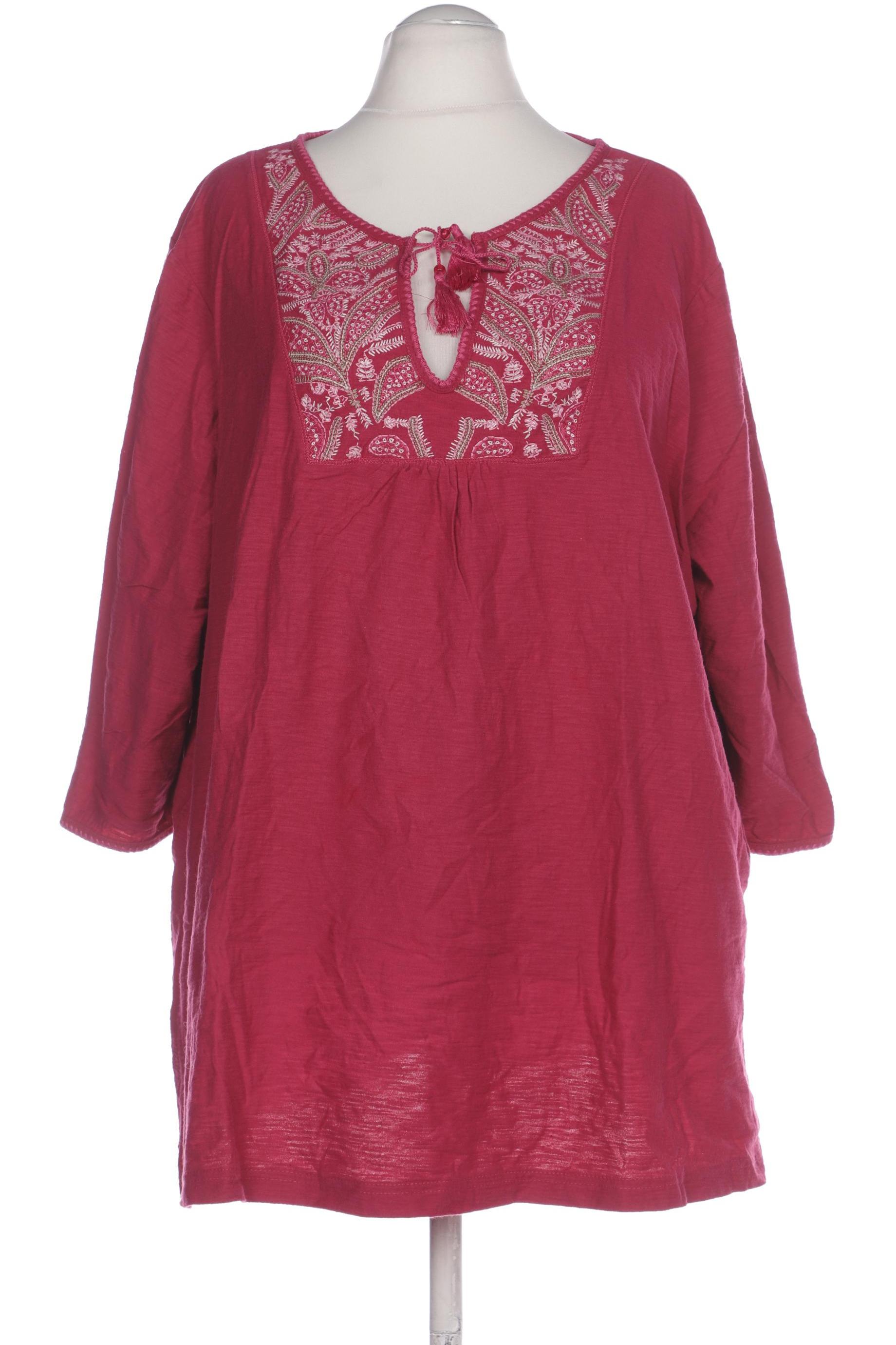 

Ulla Popken Damen Langarmshirt, pink, Gr. 58