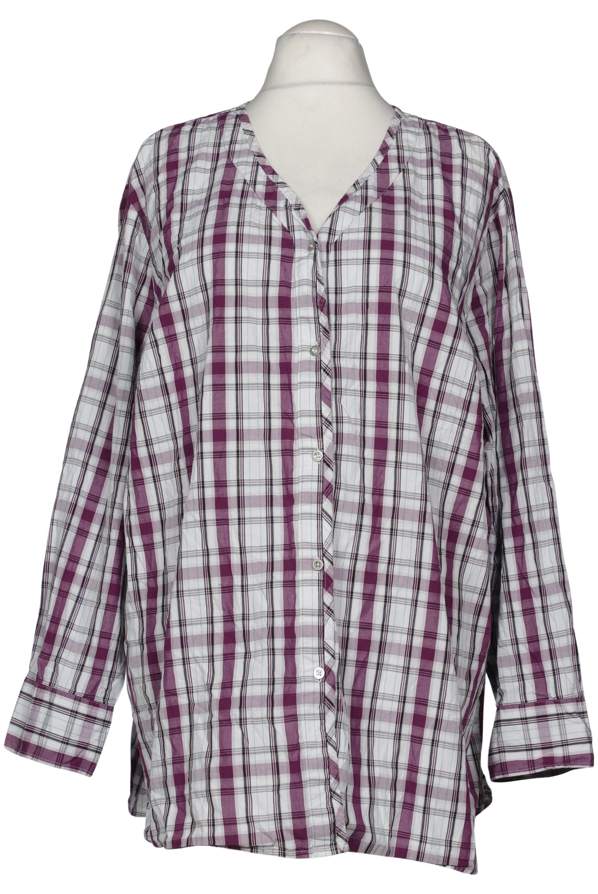 

Ulla Popken Damen Bluse, bordeaux, Gr. 54
