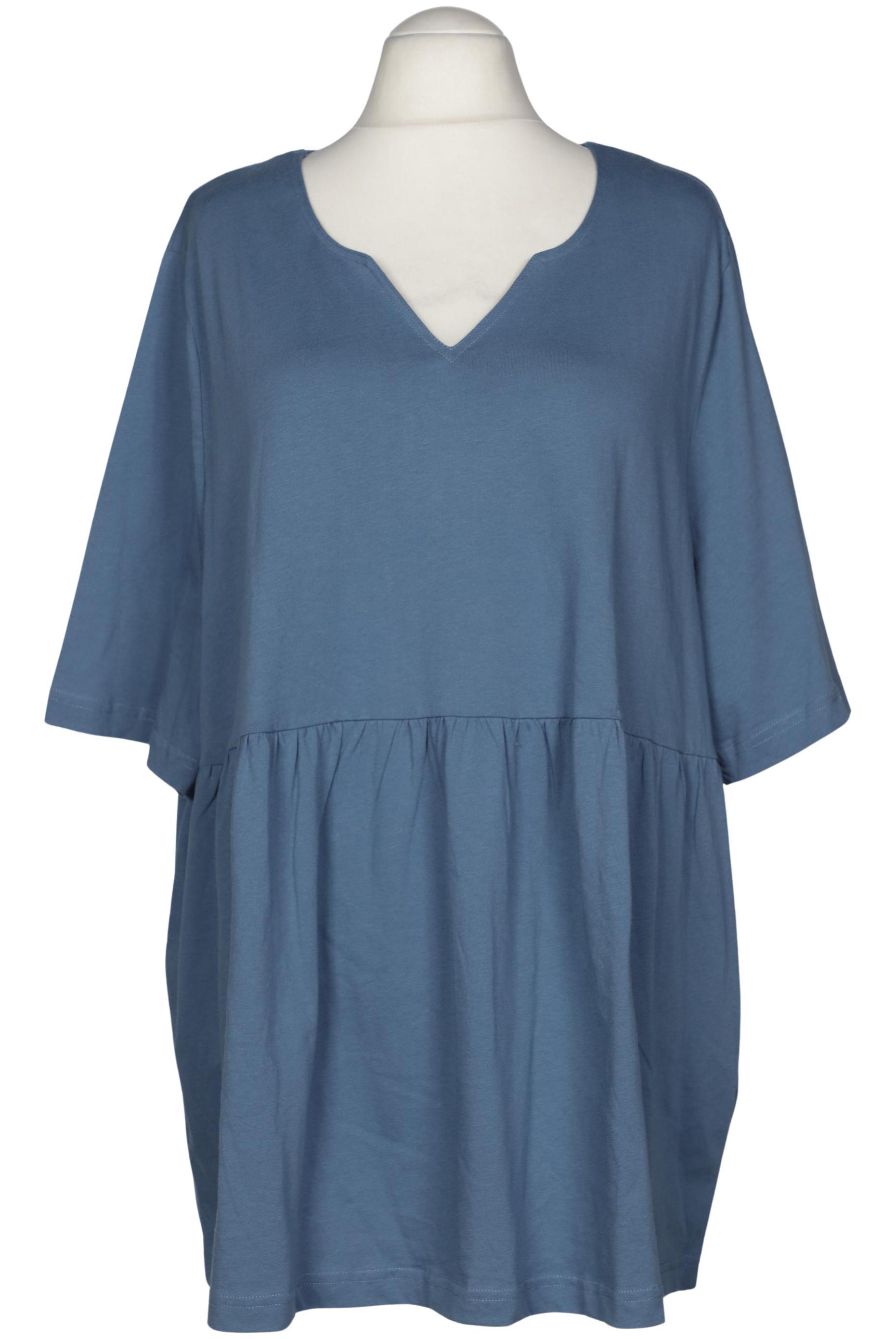 

Ulla Popken Damen T-Shirt, blau, Gr. 54