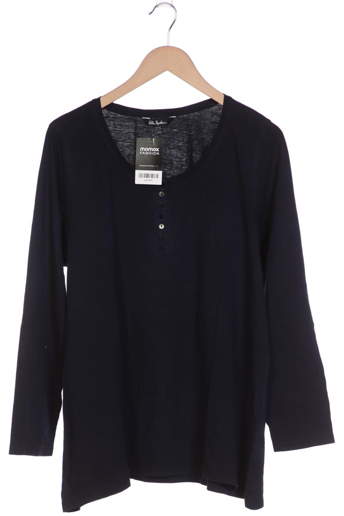 

Ulla Popken Damen Langarmshirt, marineblau, Gr. 46