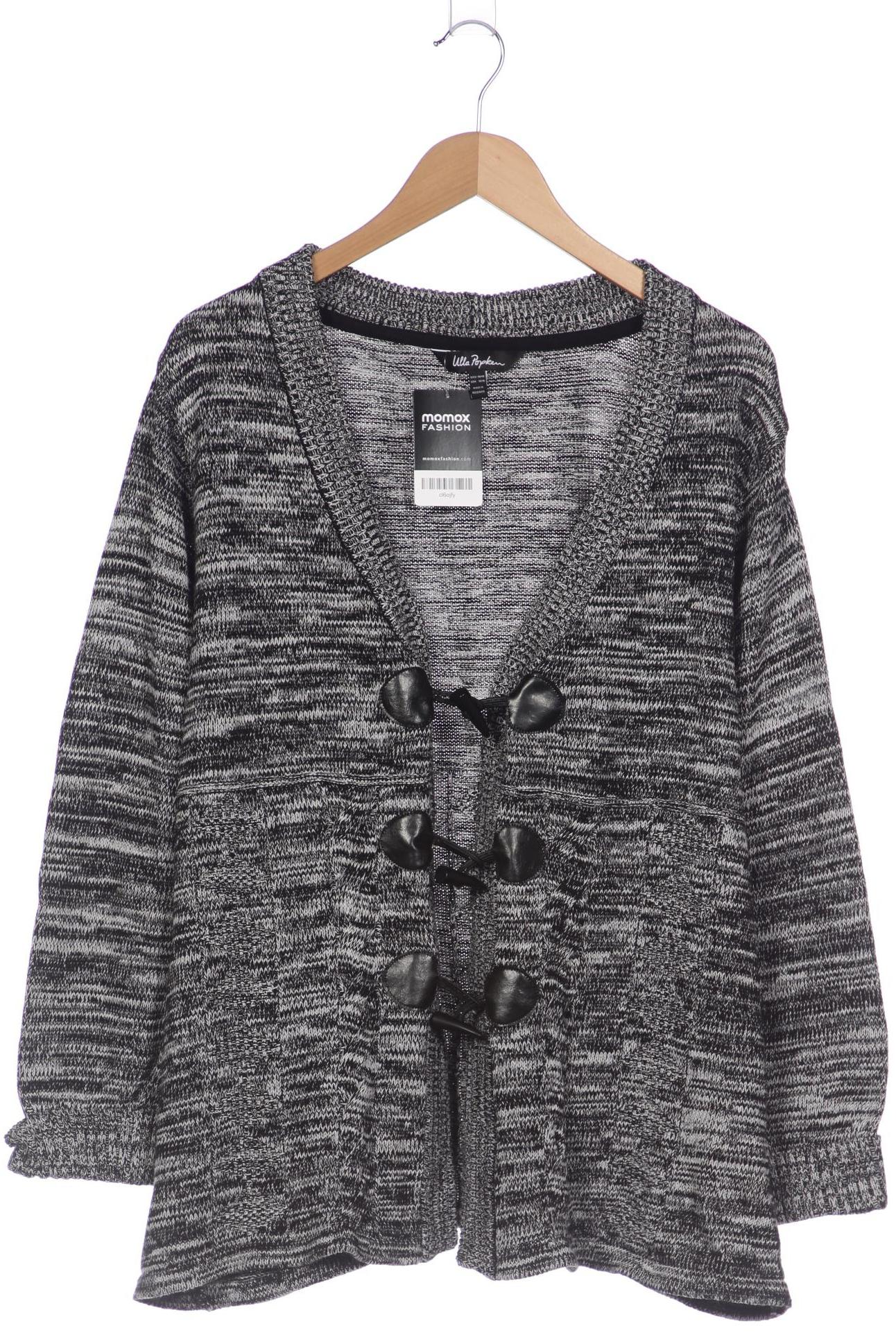 

Ulla Popken Damen Strickjacke, schwarz, Gr. 46