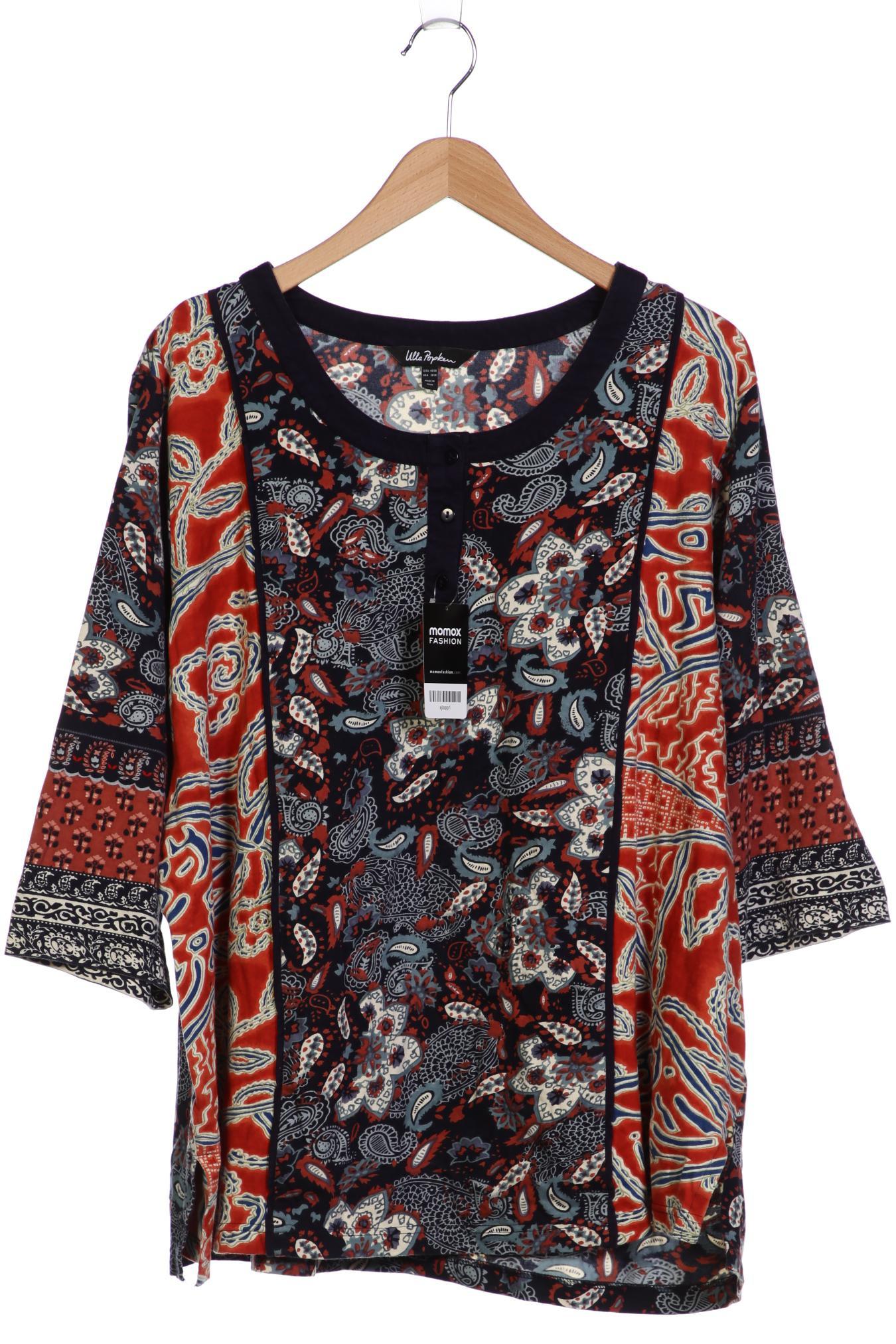

Ulla Popken Damen Langarmshirt, mehrfarbig, Gr. 46