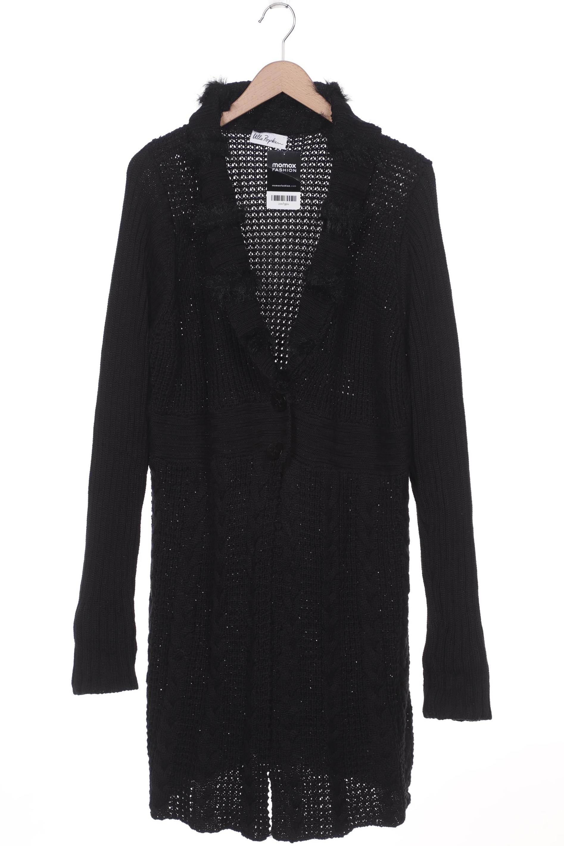 

Ulla Popken Damen Strickjacke, schwarz, Gr. 42