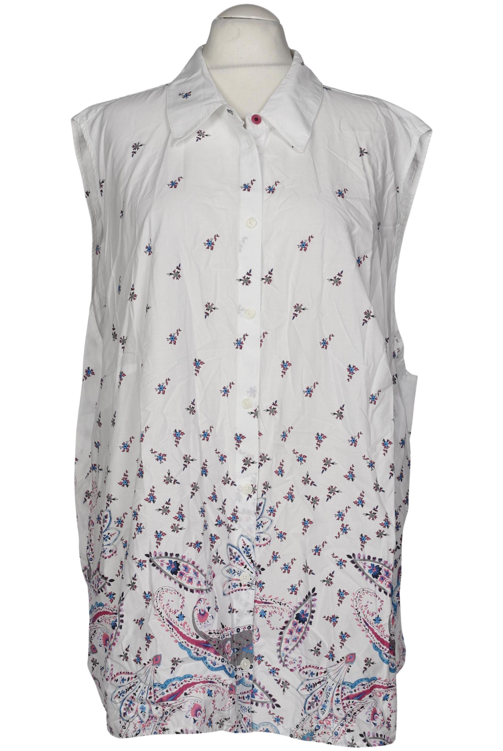 

Ulla Popken Damen Bluse, weiß, Gr. 62