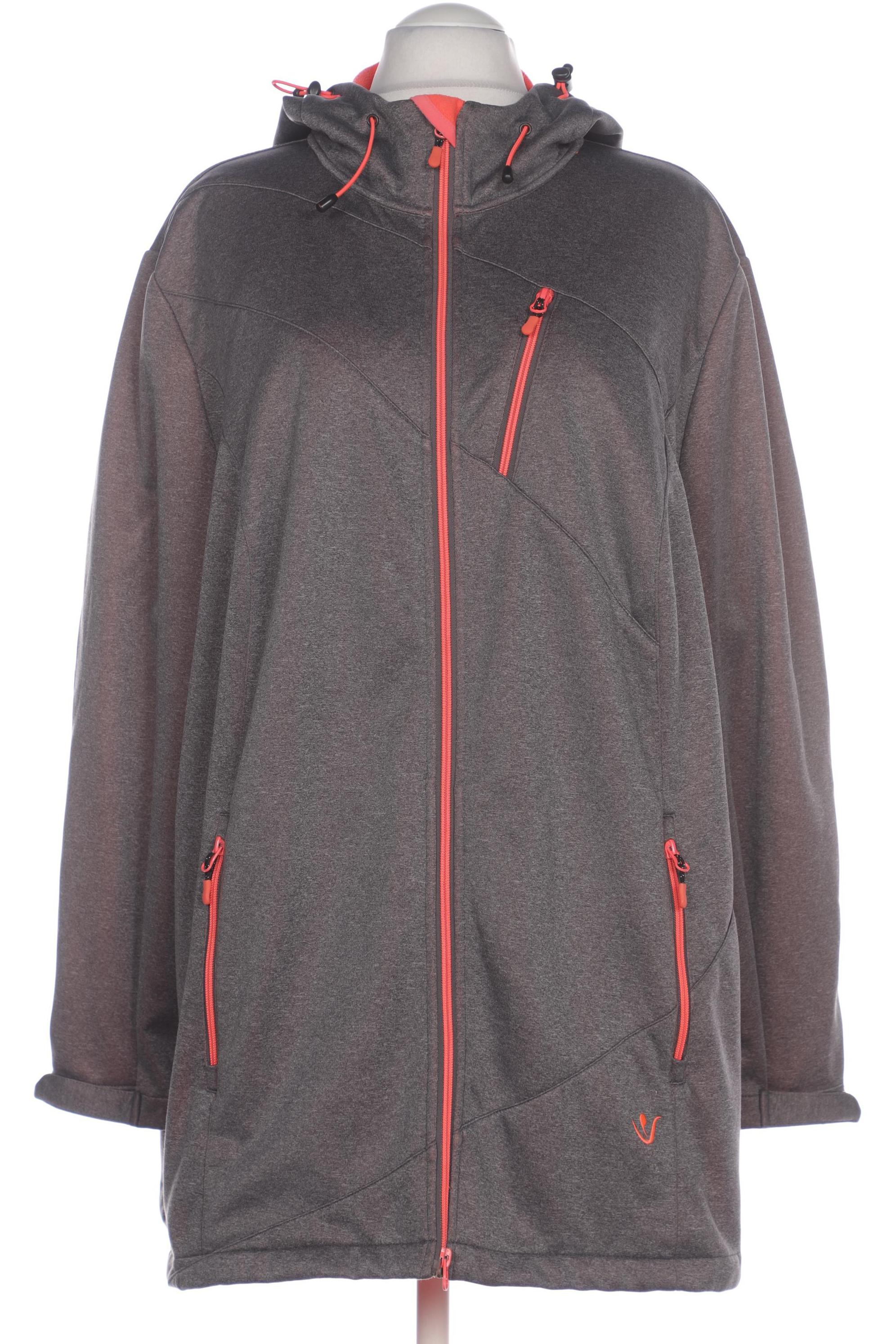 

Ulla Popken Damen Jacke, grau, Gr. 52