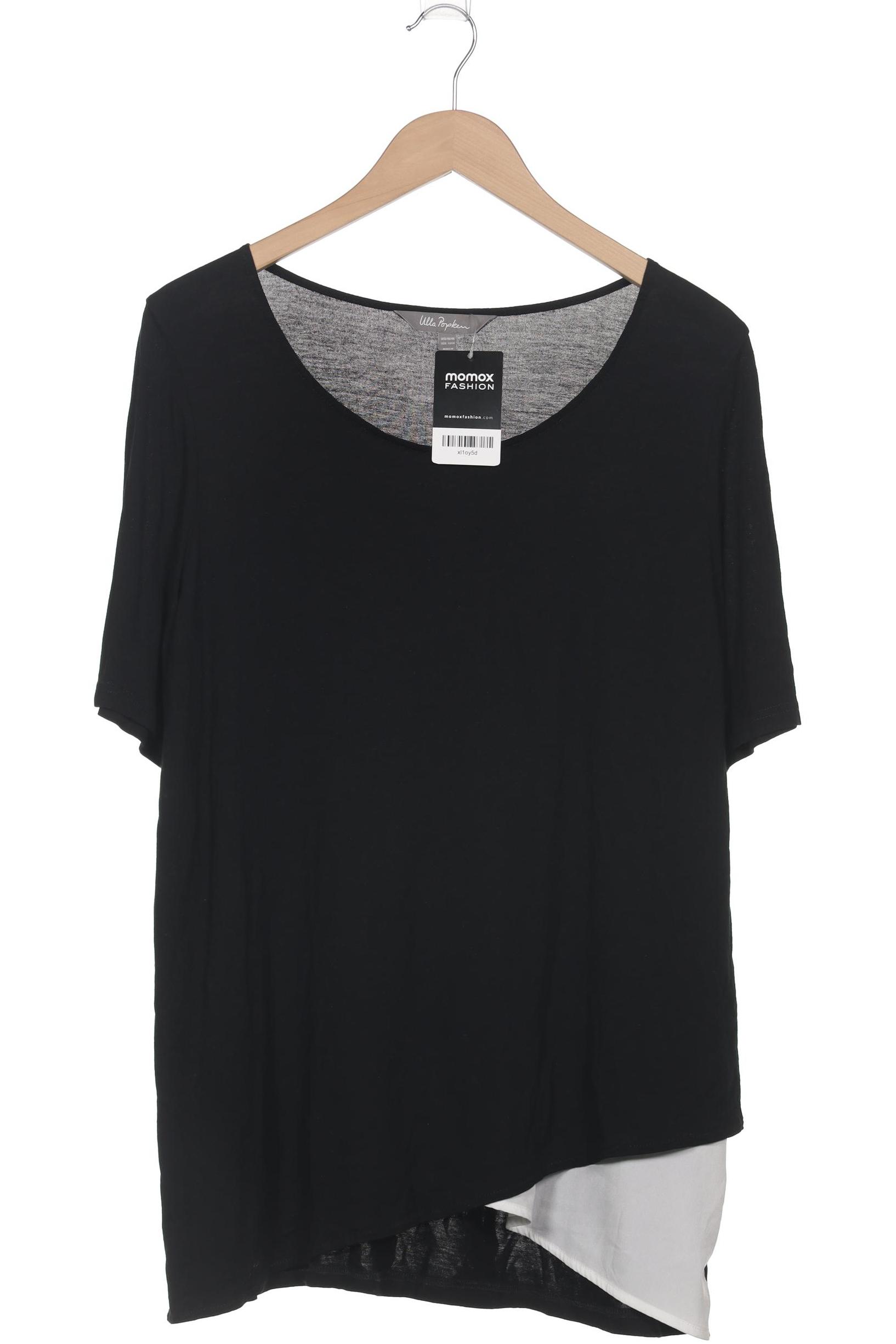 

Ulla Popken Damen T-Shirt, schwarz, Gr. 46