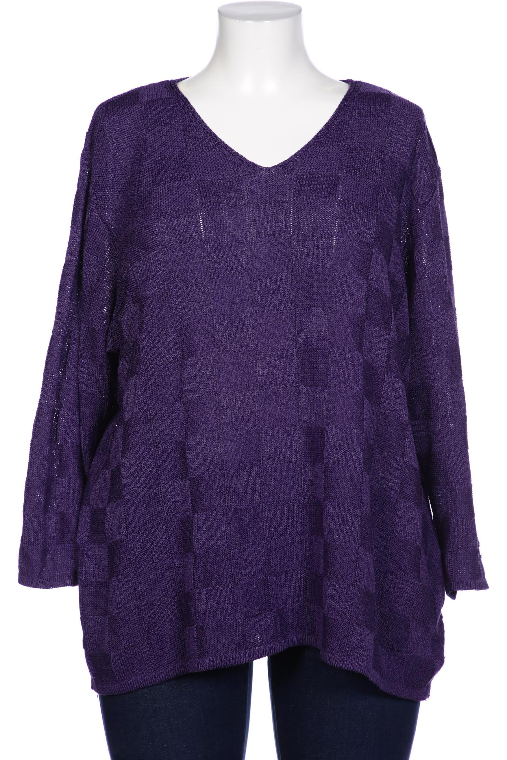 

Ulla Popken Damen Pullover, flieder, Gr. 42