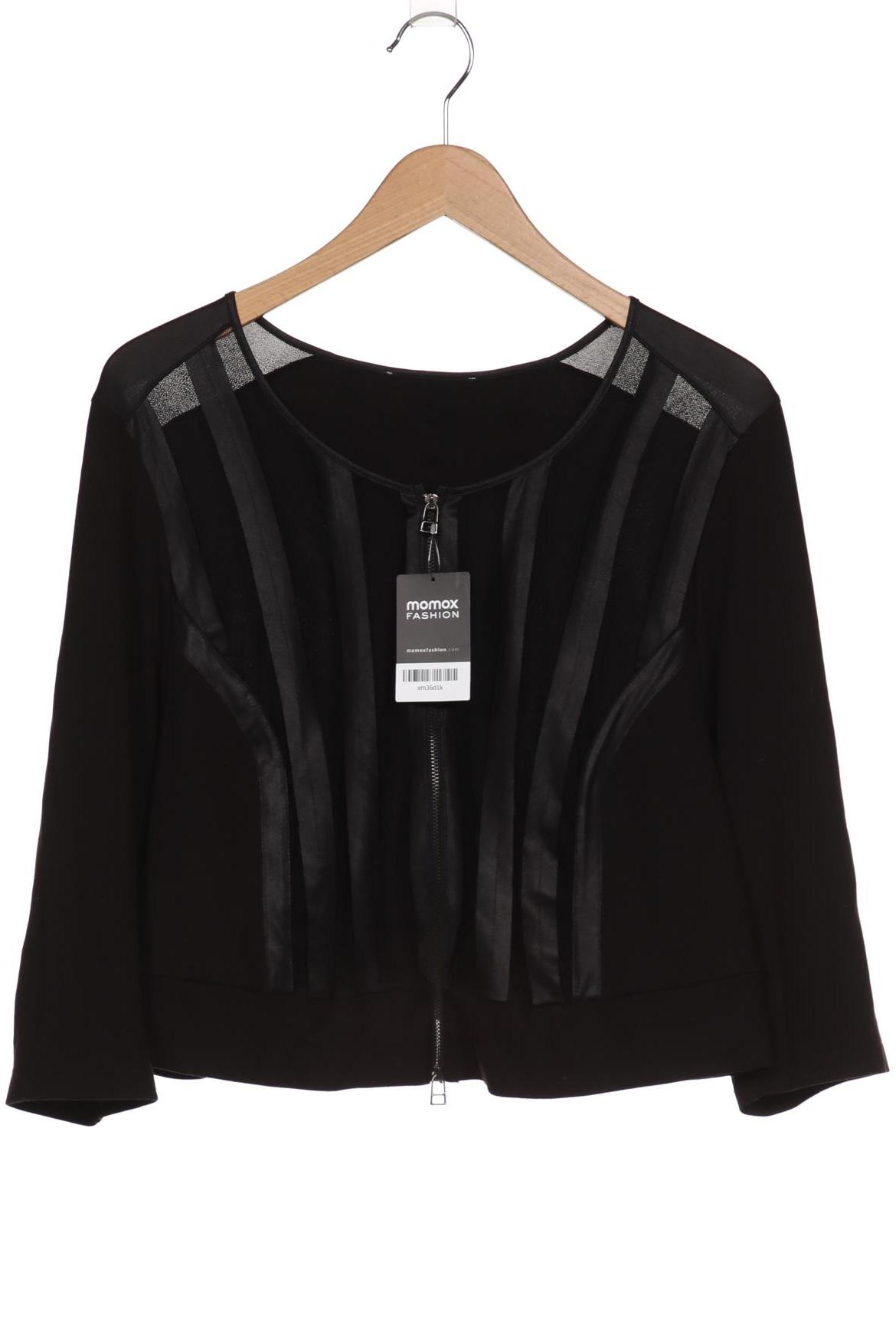 

Ulla Popken Damen Strickjacke, schwarz