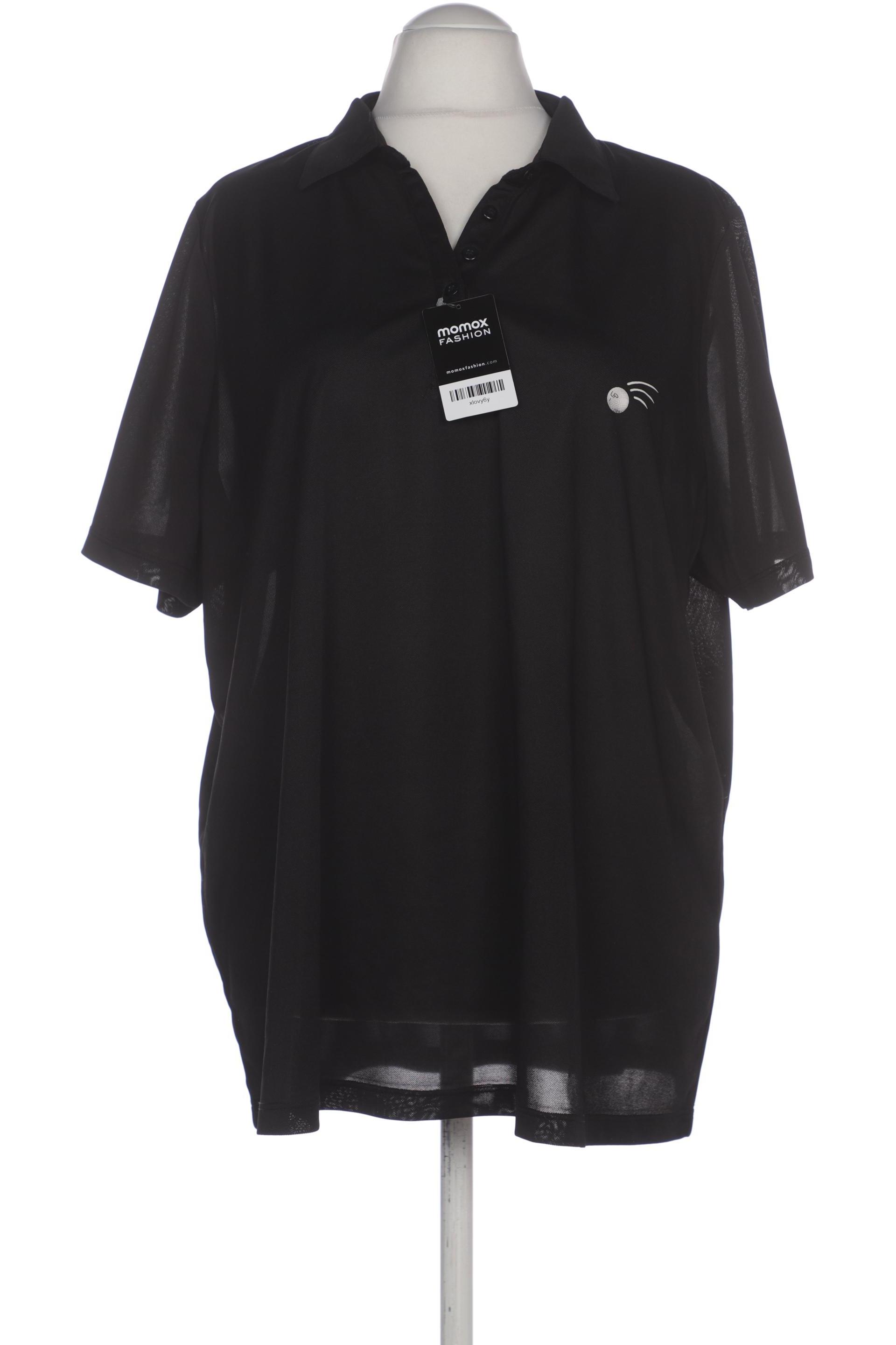 

Ulla Popken Damen Poloshirt, schwarz, Gr. 54