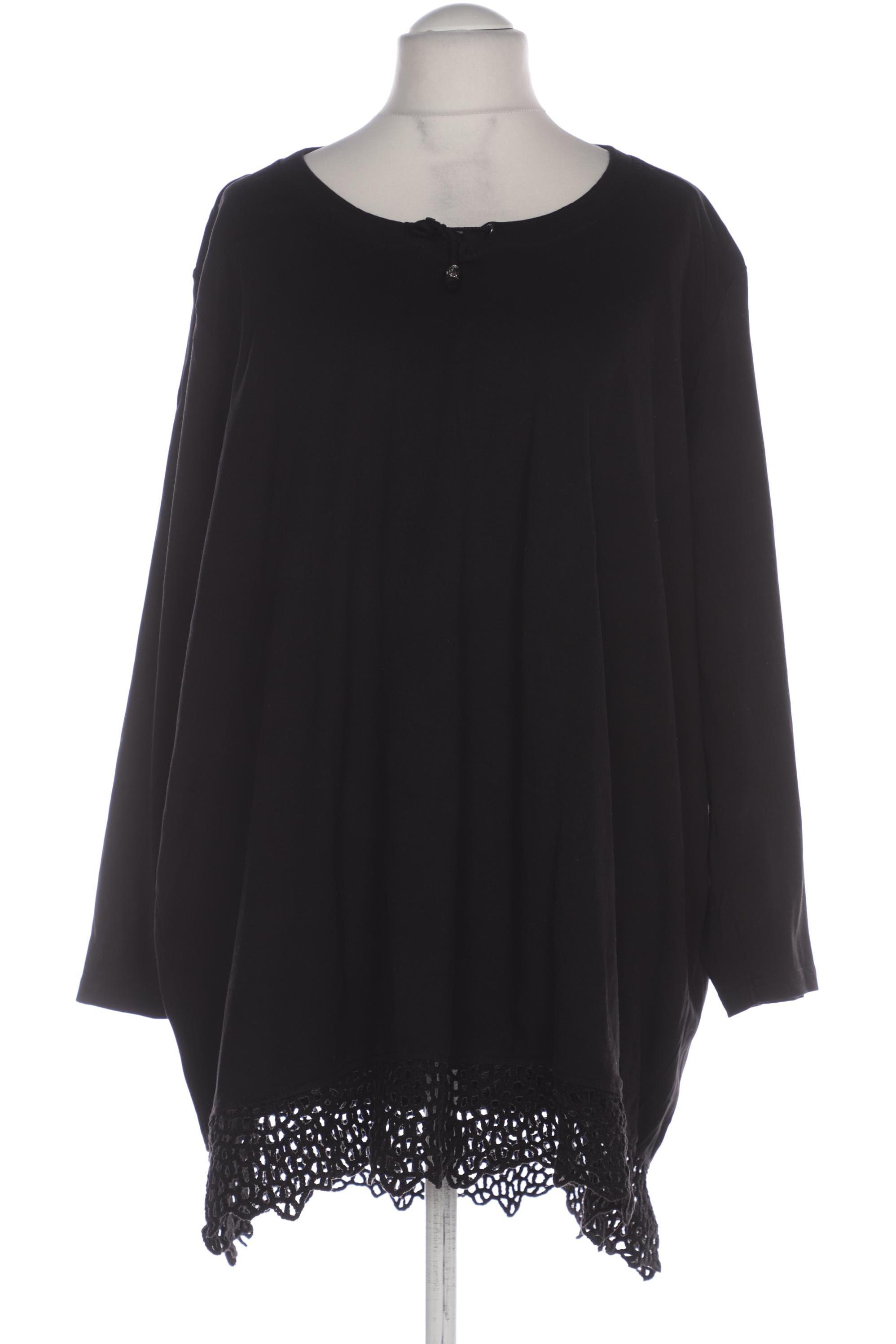 

Ulla Popken Damen Langarmshirt, schwarz, Gr. 54