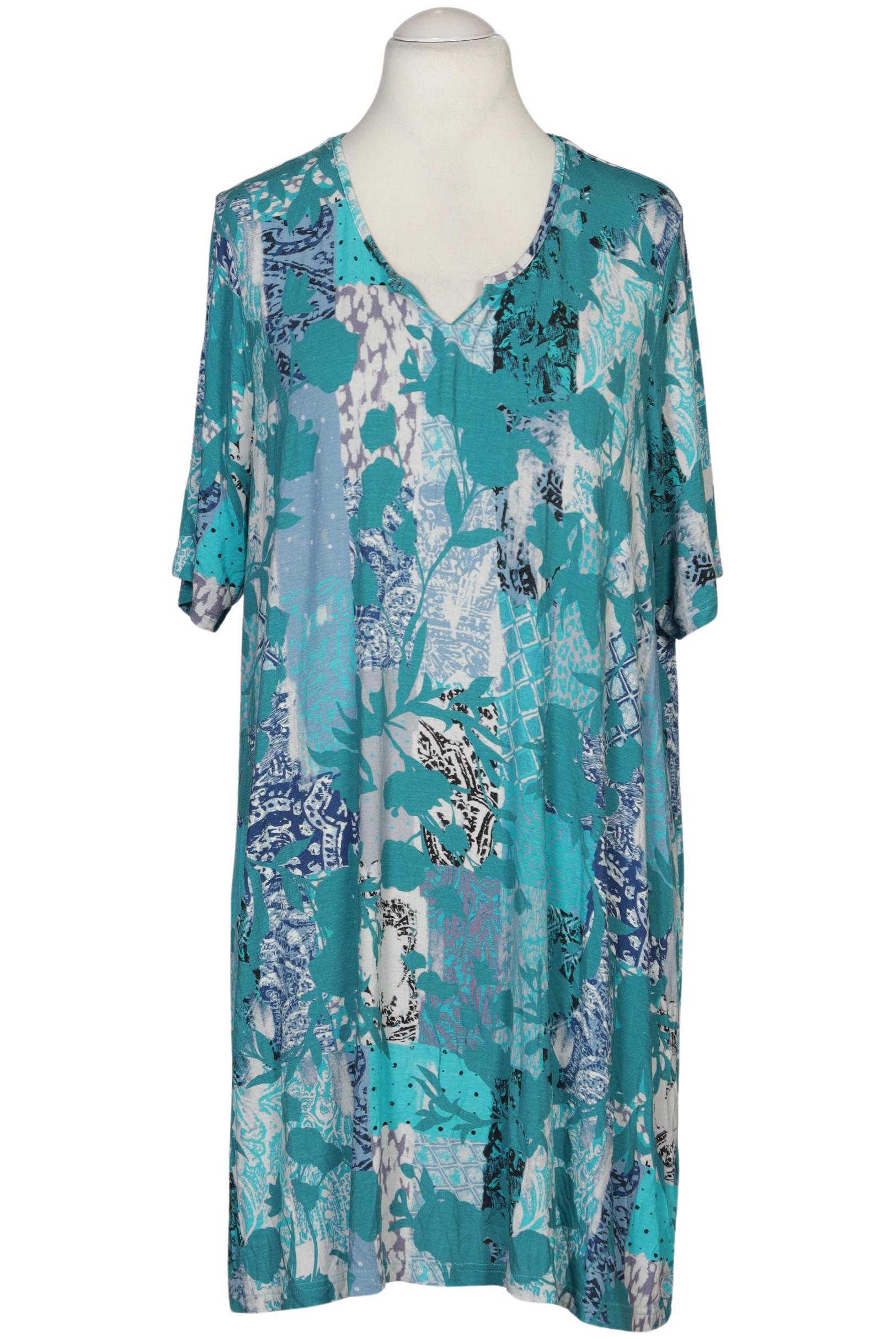 

Ulla Popken Damen Kleid, türkis, Gr. 46