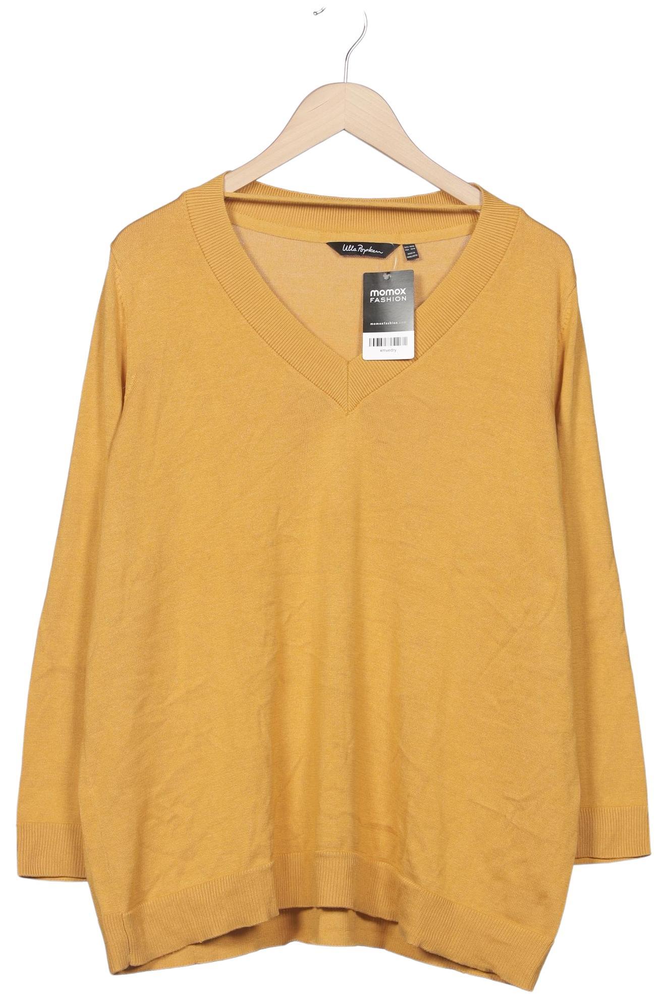 

Ulla Popken Damen Pullover, gelb, Gr. 46