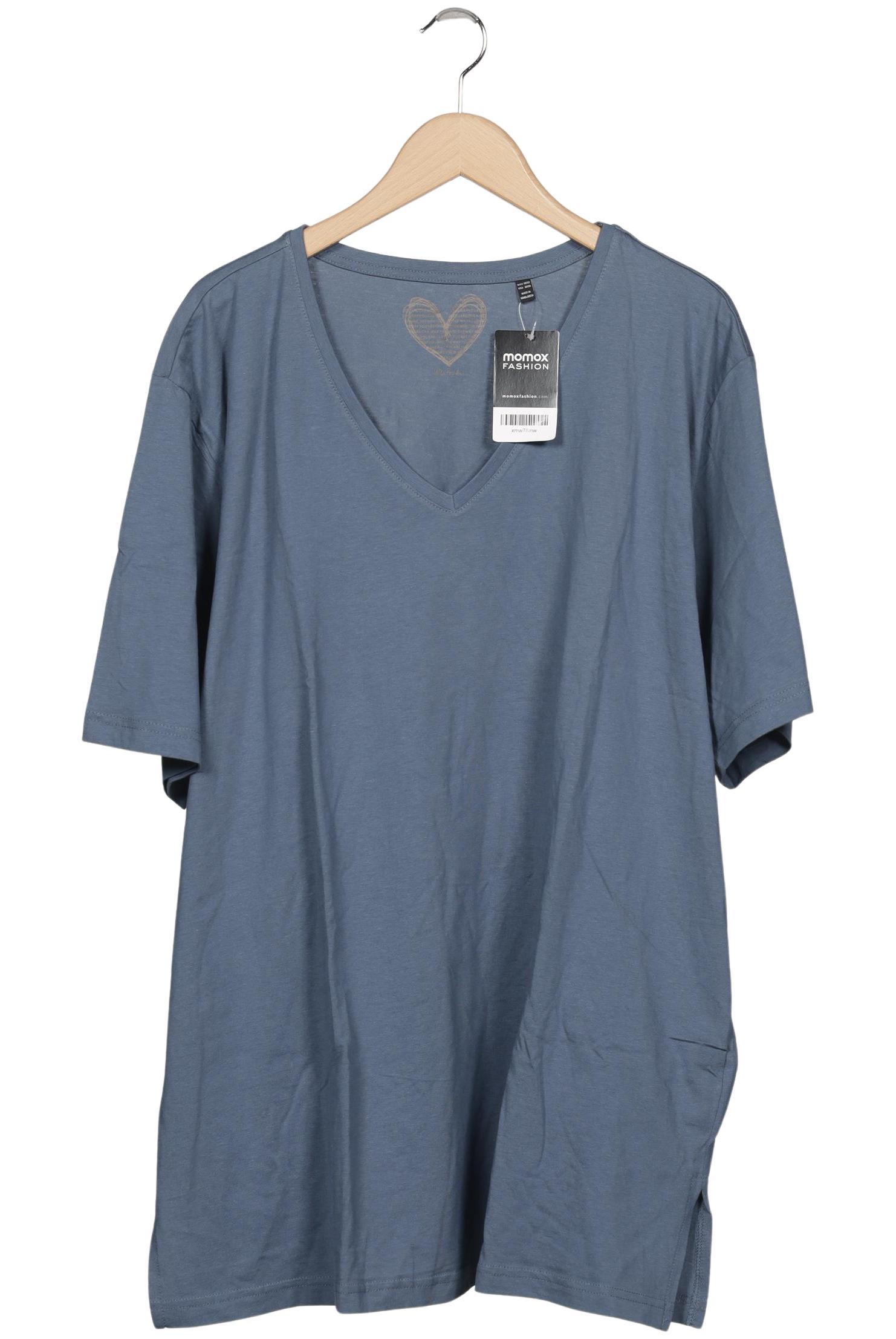 

Ulla Popken Damen T-Shirt, blau, Gr. 50