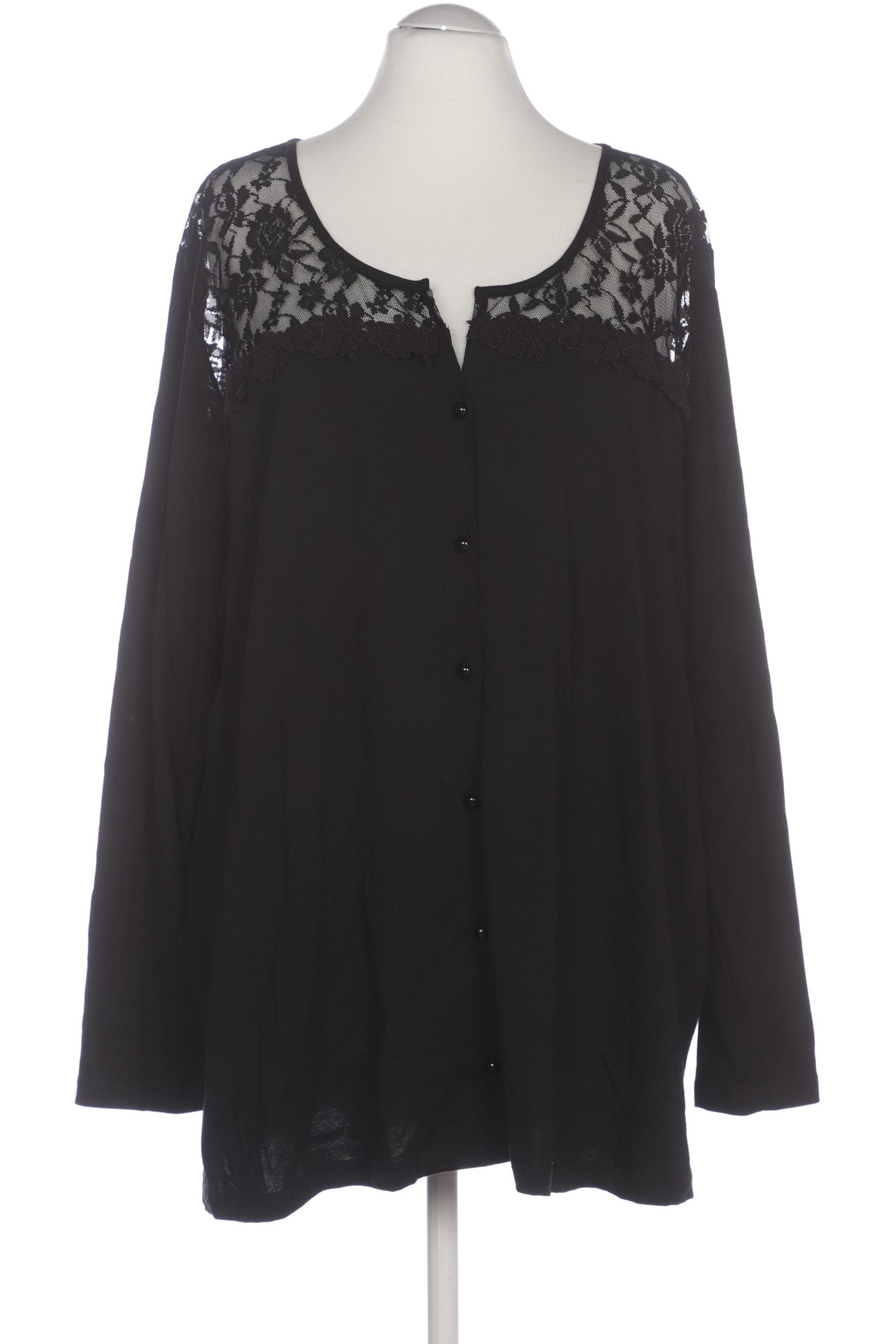 

Ulla Popken Damen Bluse, schwarz, Gr. 54