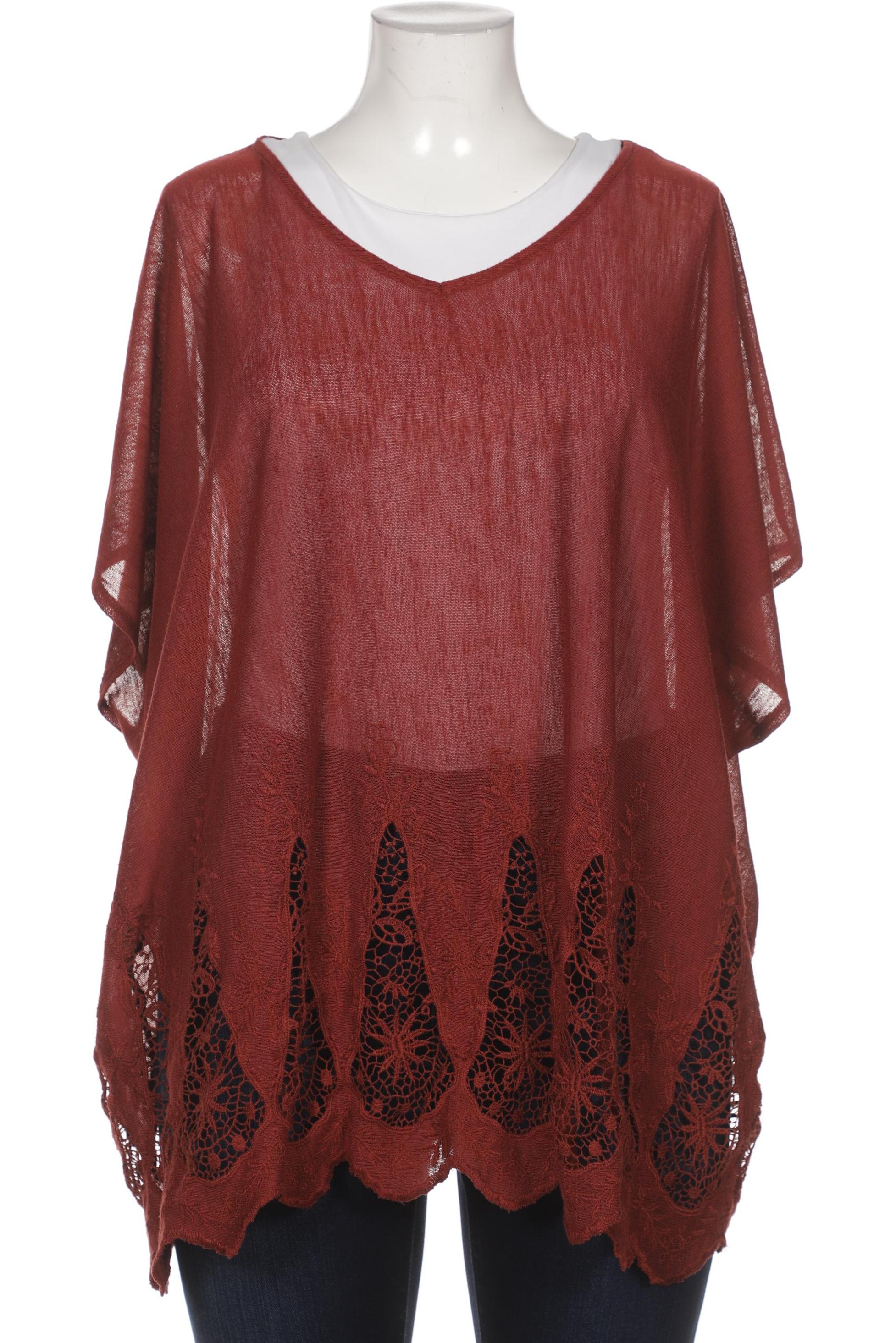 

Ulla Popken Damen Bluse, rot, Gr. 48