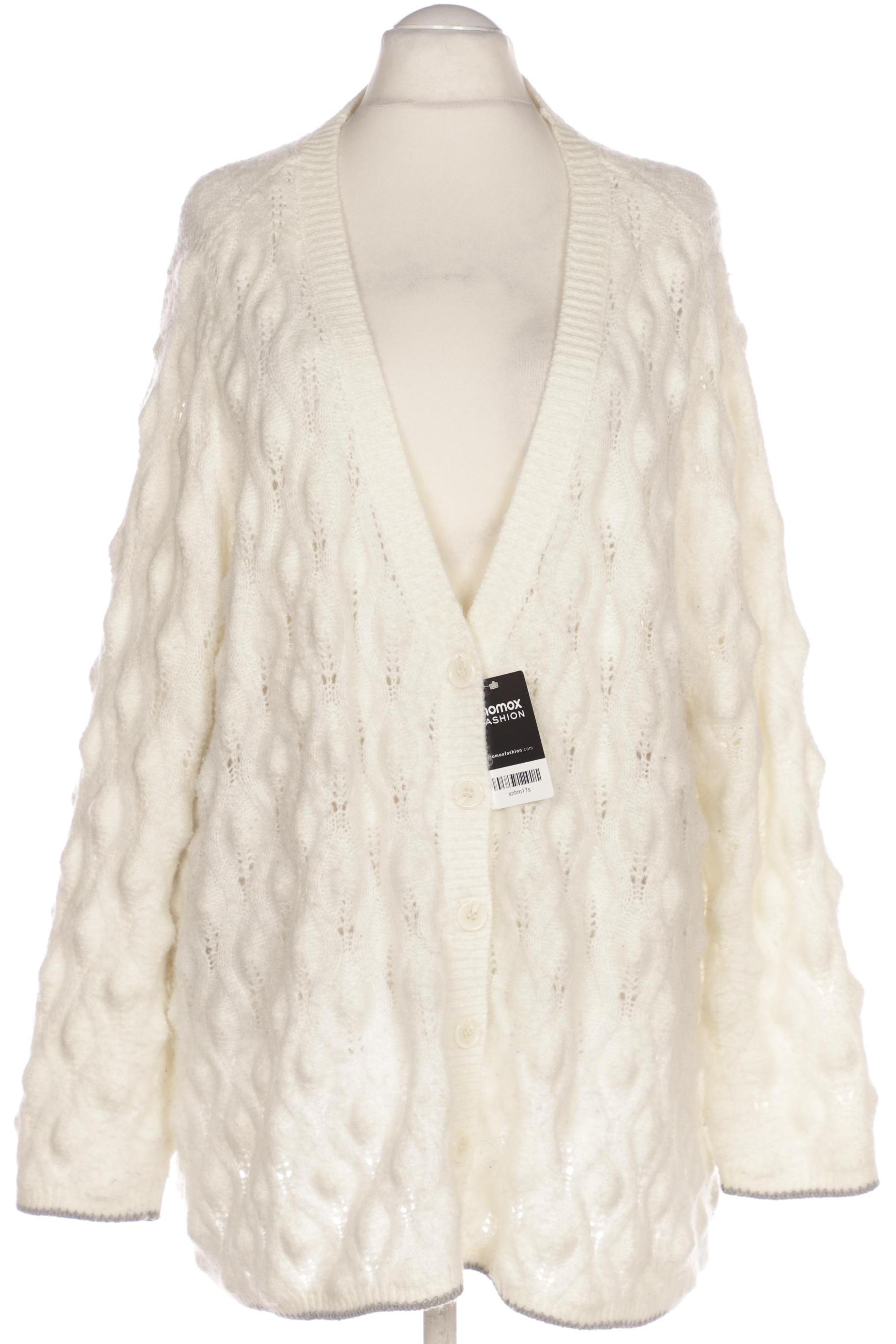 

Ulla Popken Damen Strickjacke, cremeweiß