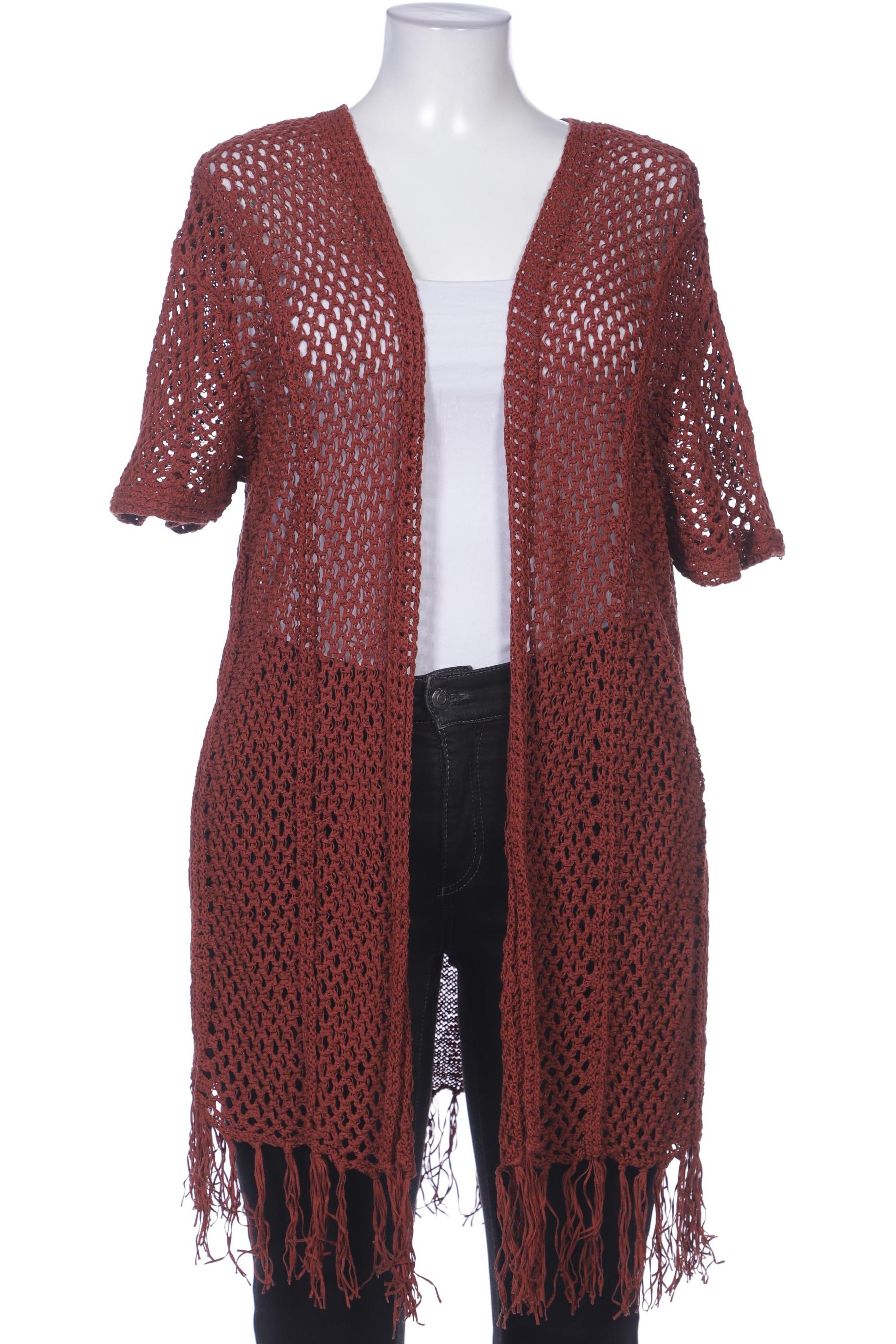 

Ulla Popken Damen Strickjacke, braun, Gr. 46