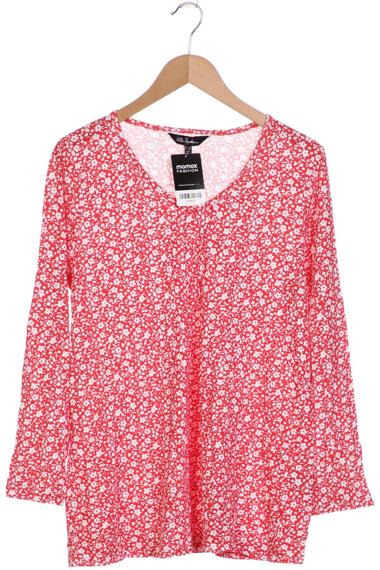 

Ulla Popken Damen Langarmshirt, rot, Gr. 42
