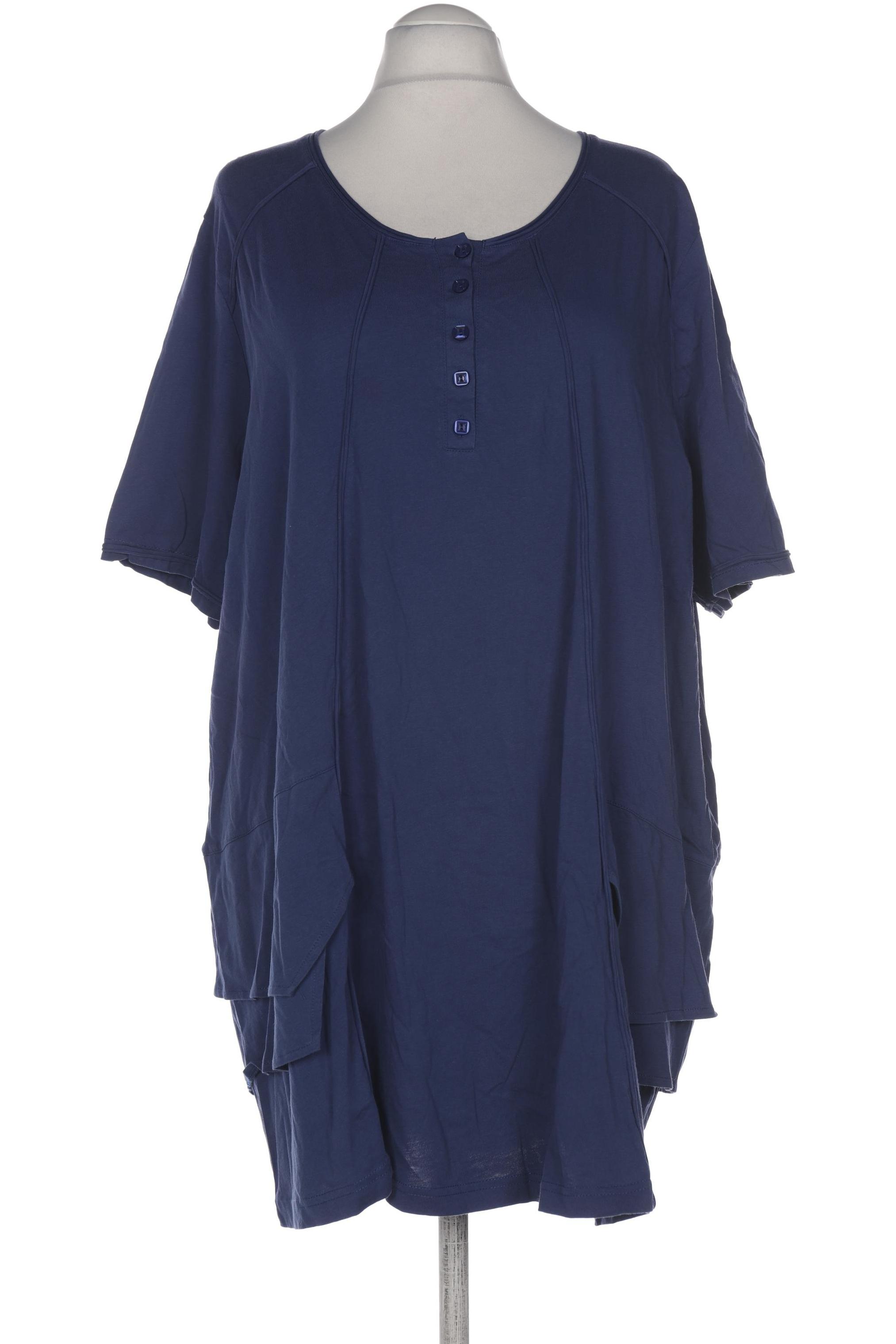 

Ulla Popken Damen T-Shirt, blau, Gr. 56