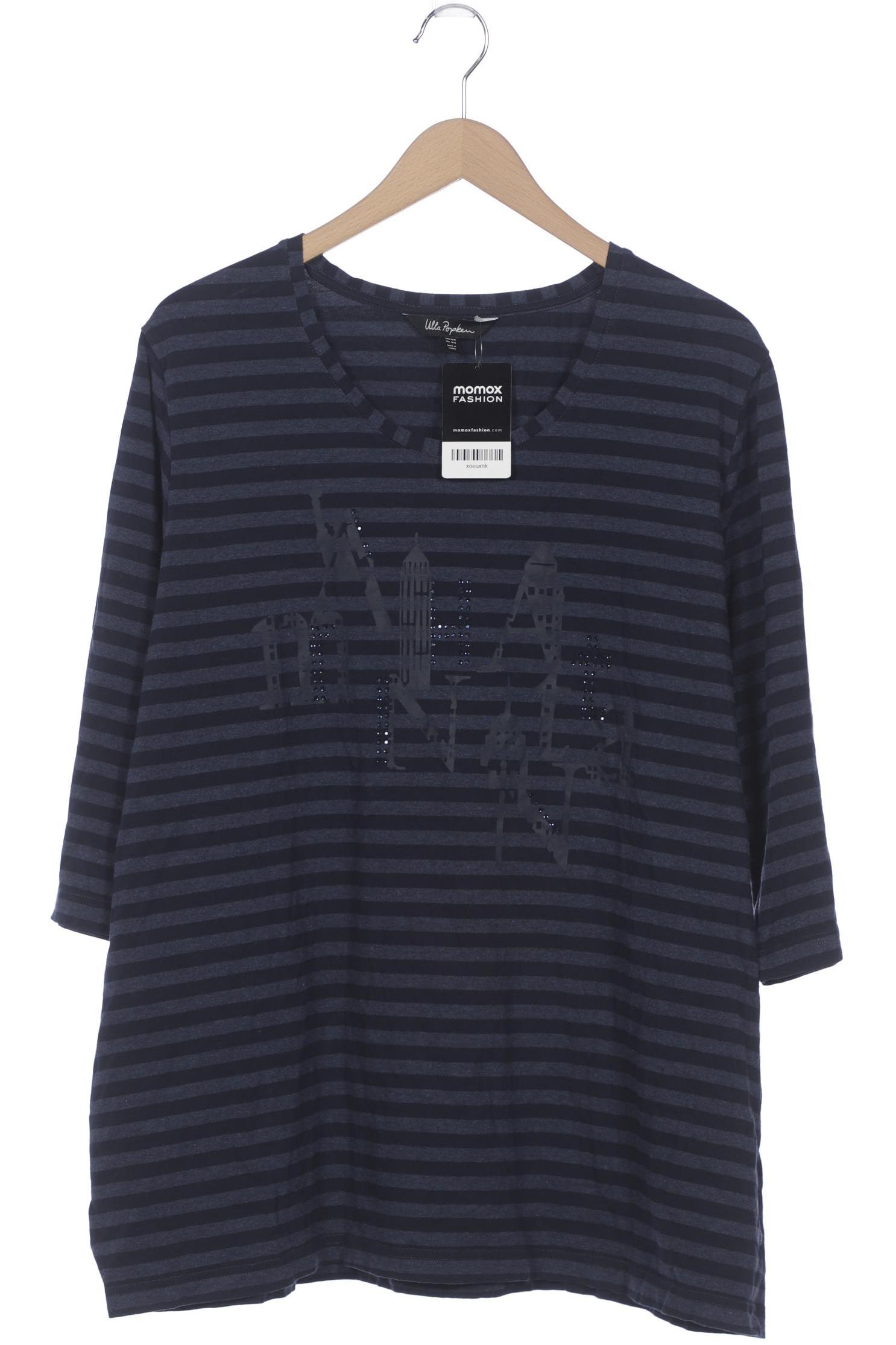 

Ulla Popken Damen Langarmshirt, marineblau, Gr. 46