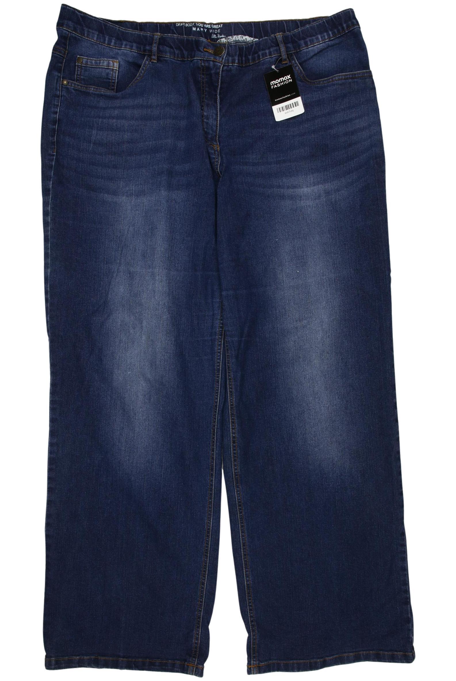 

Ulla Popken Damen Jeans, marineblau, Gr. 50