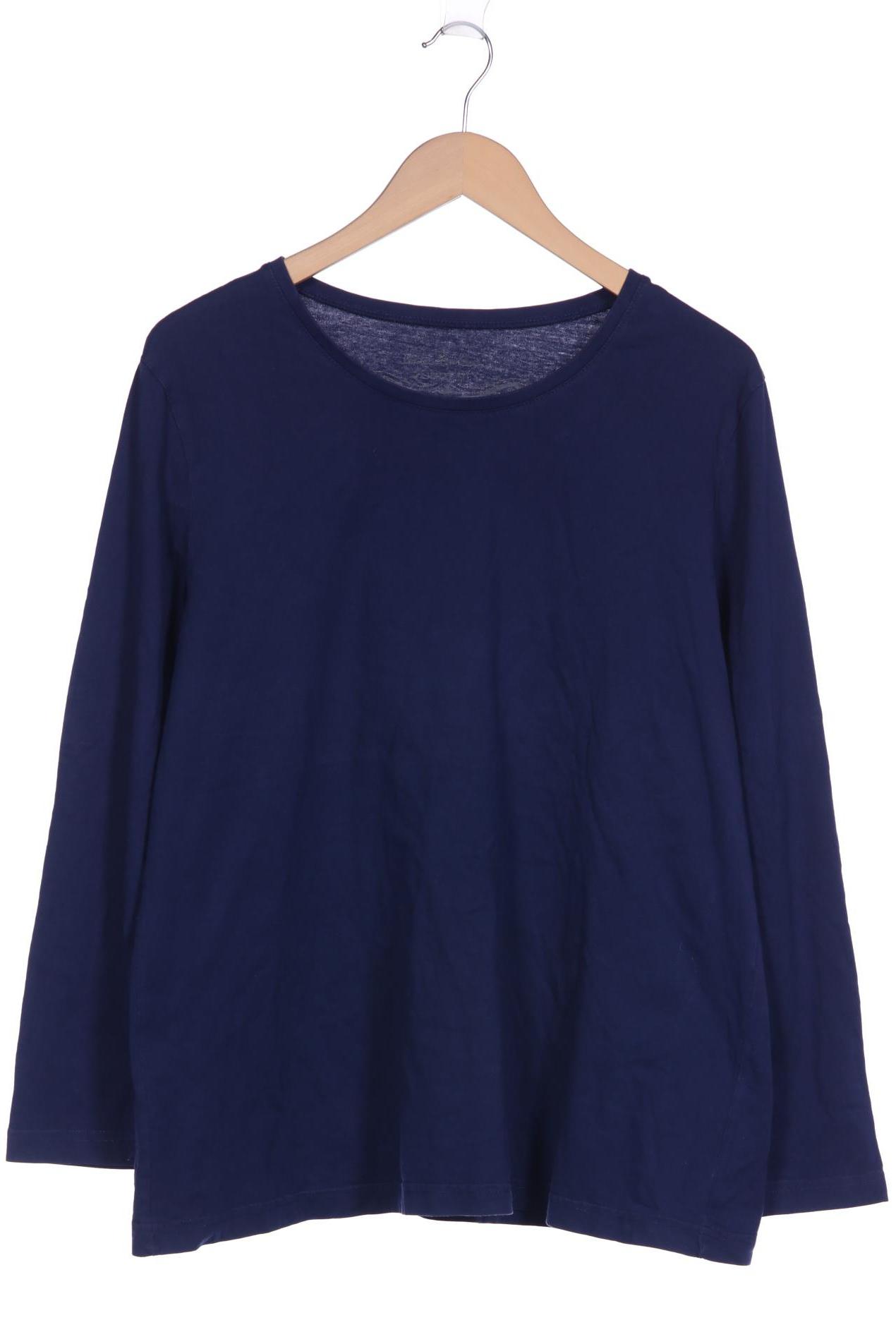 

Ulla Popken Damen Langarmshirt, marineblau