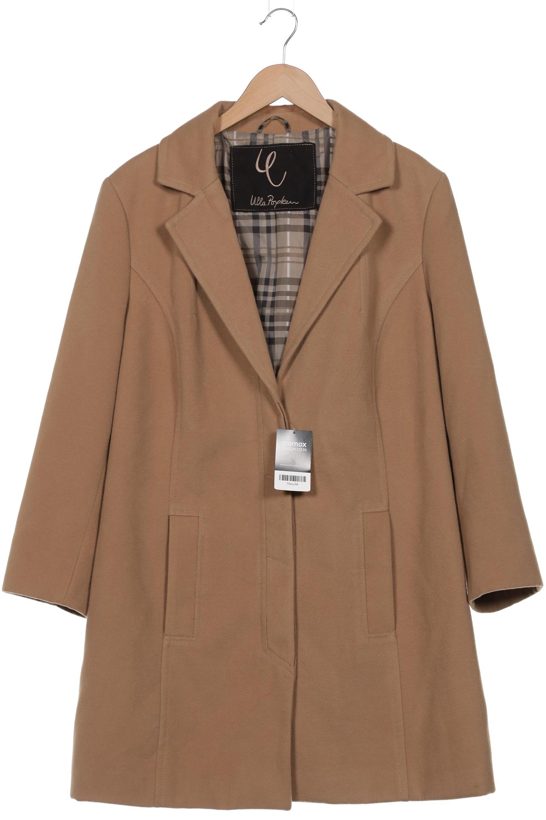 

Ulla Popken Damen Mantel, beige, Gr. 48