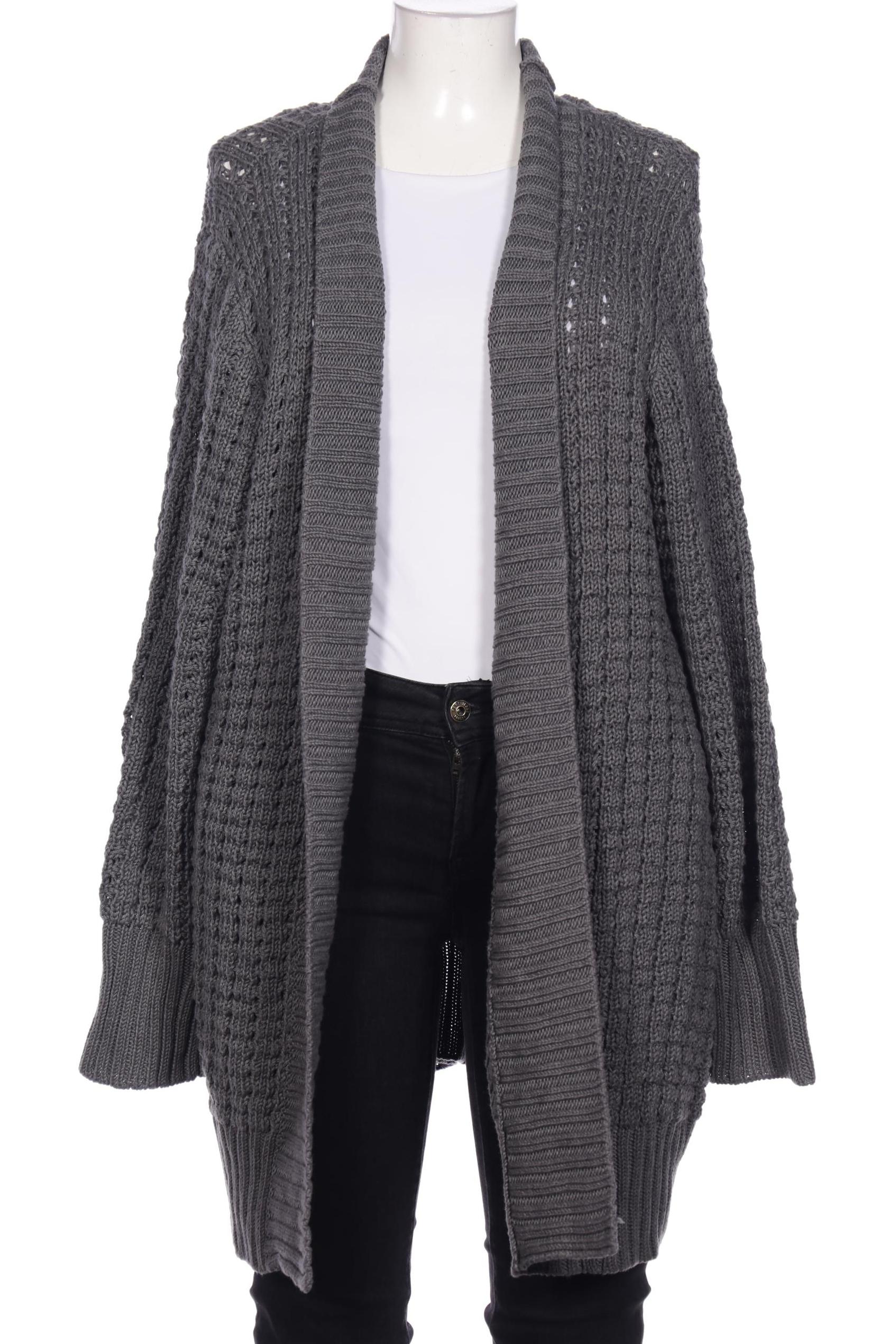 

Ulla Popken Damen Strickjacke, grau, Gr. 50