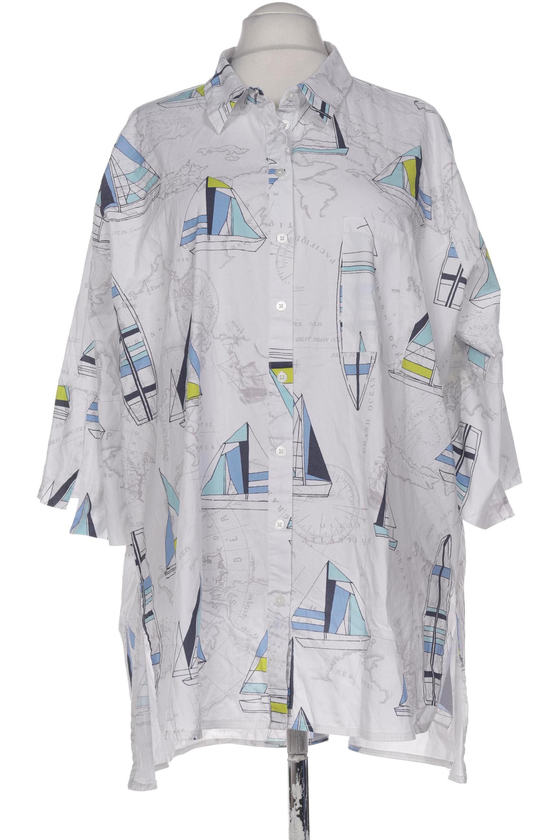 

Ulla Popken Damen Bluse, weiß, Gr. 54