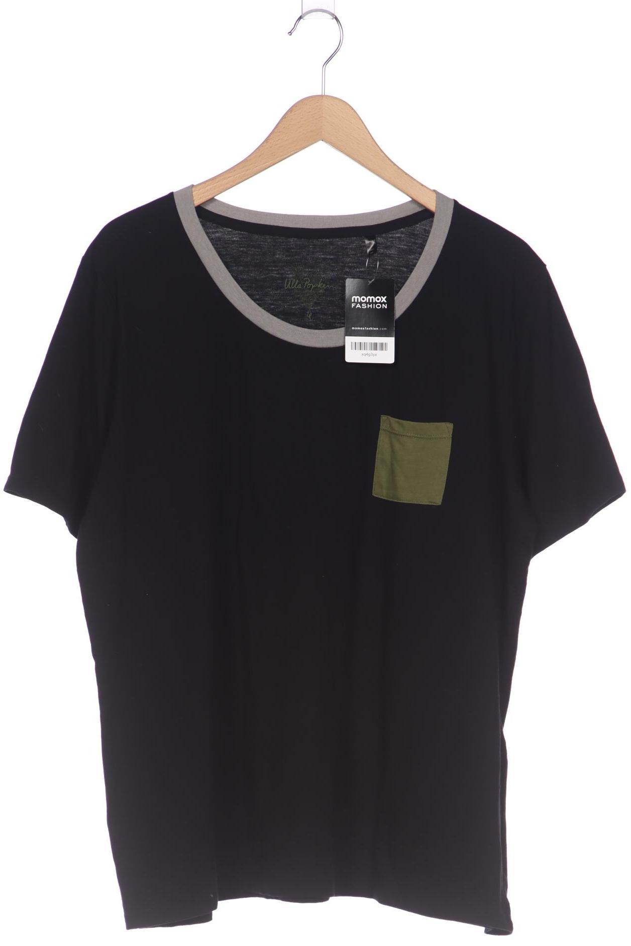 

Ulla Popken Damen T-Shirt, schwarz, Gr. 46