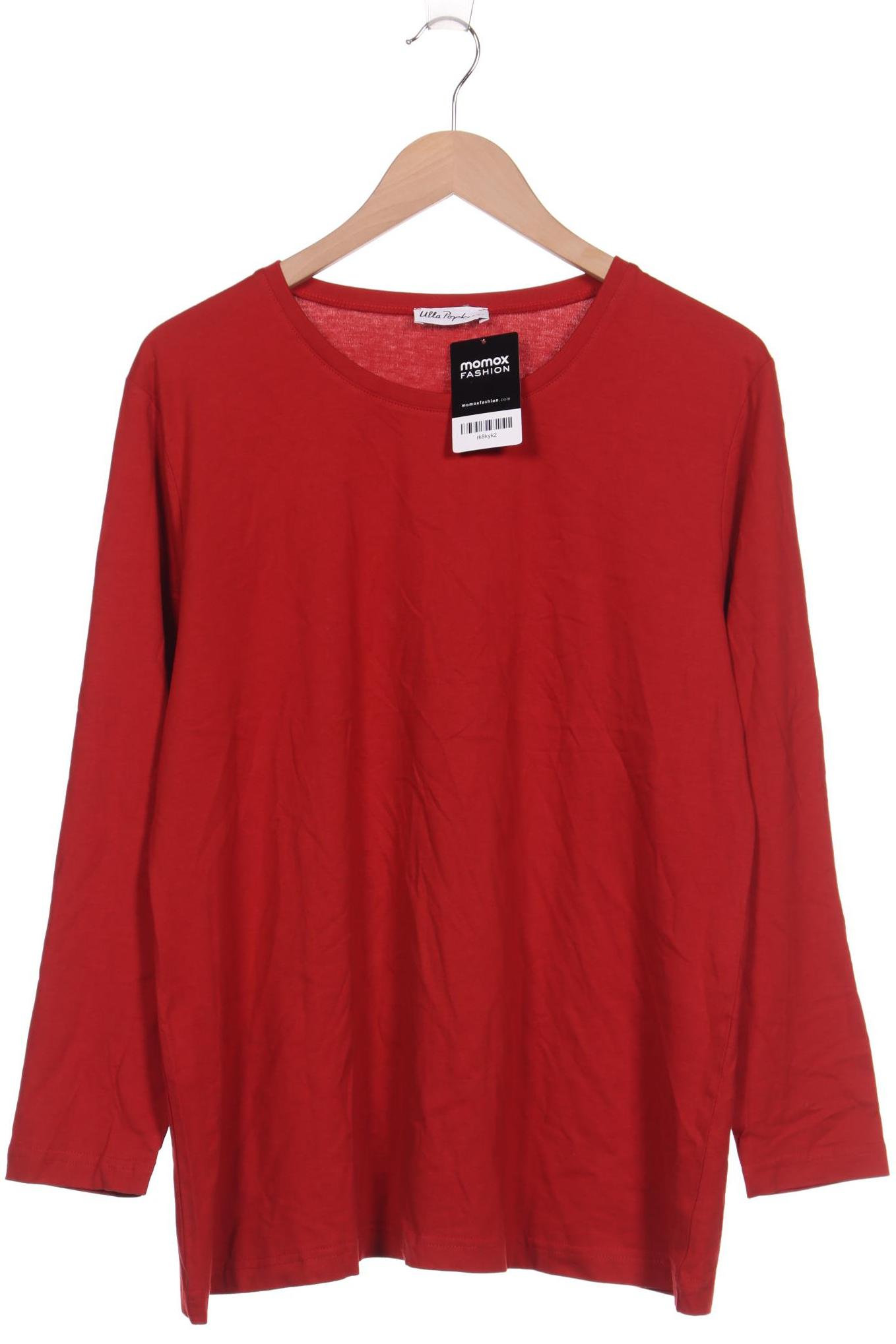 

Ulla Popken Damen Langarmshirt, rot, Gr. 46