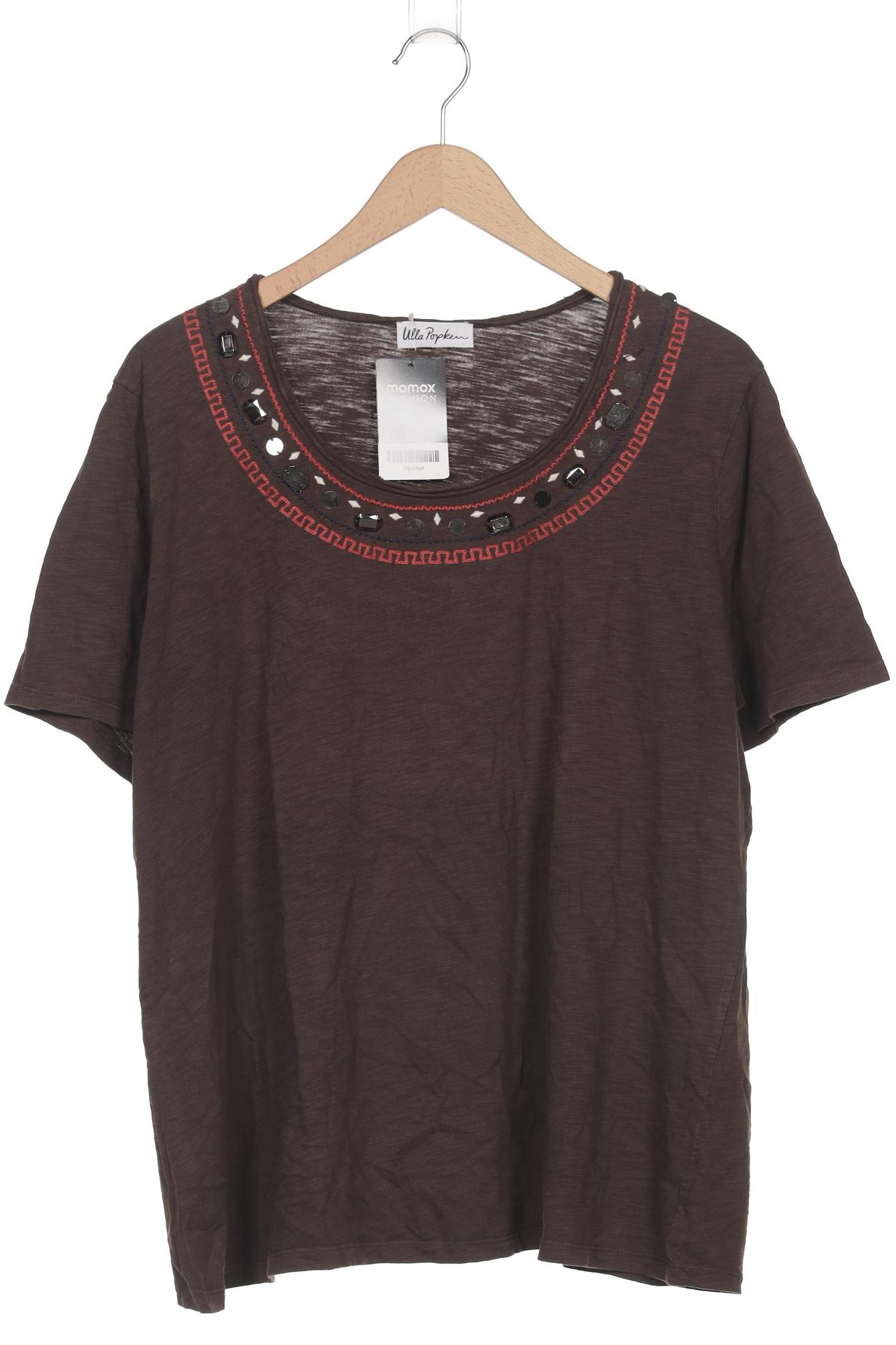 

Ulla Popken Damen T-Shirt, braun, Gr. 50