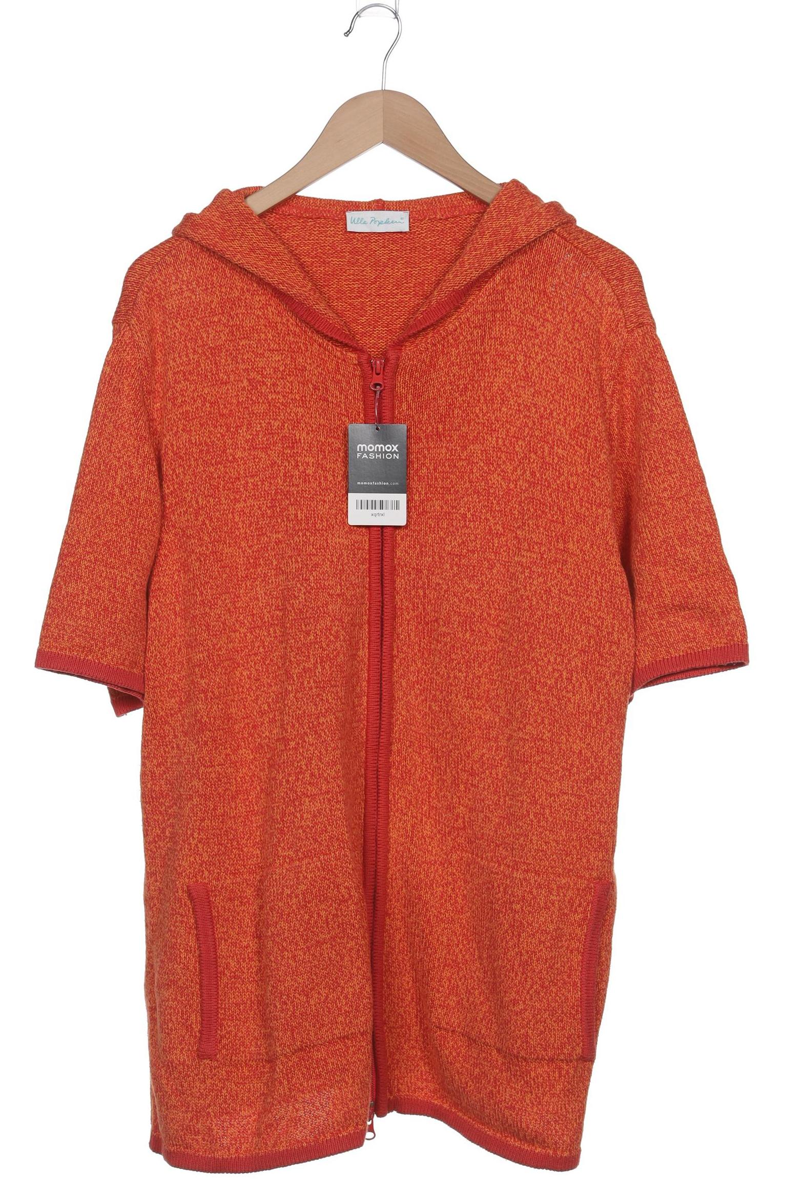 

Ulla Popken Damen Strickjacke, orange, Gr. 46