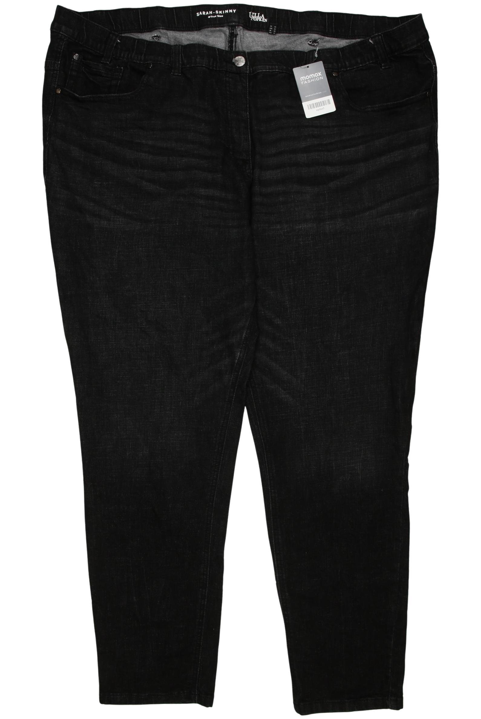 

Ulla Popken Damen Jeans, schwarz, Gr. 116