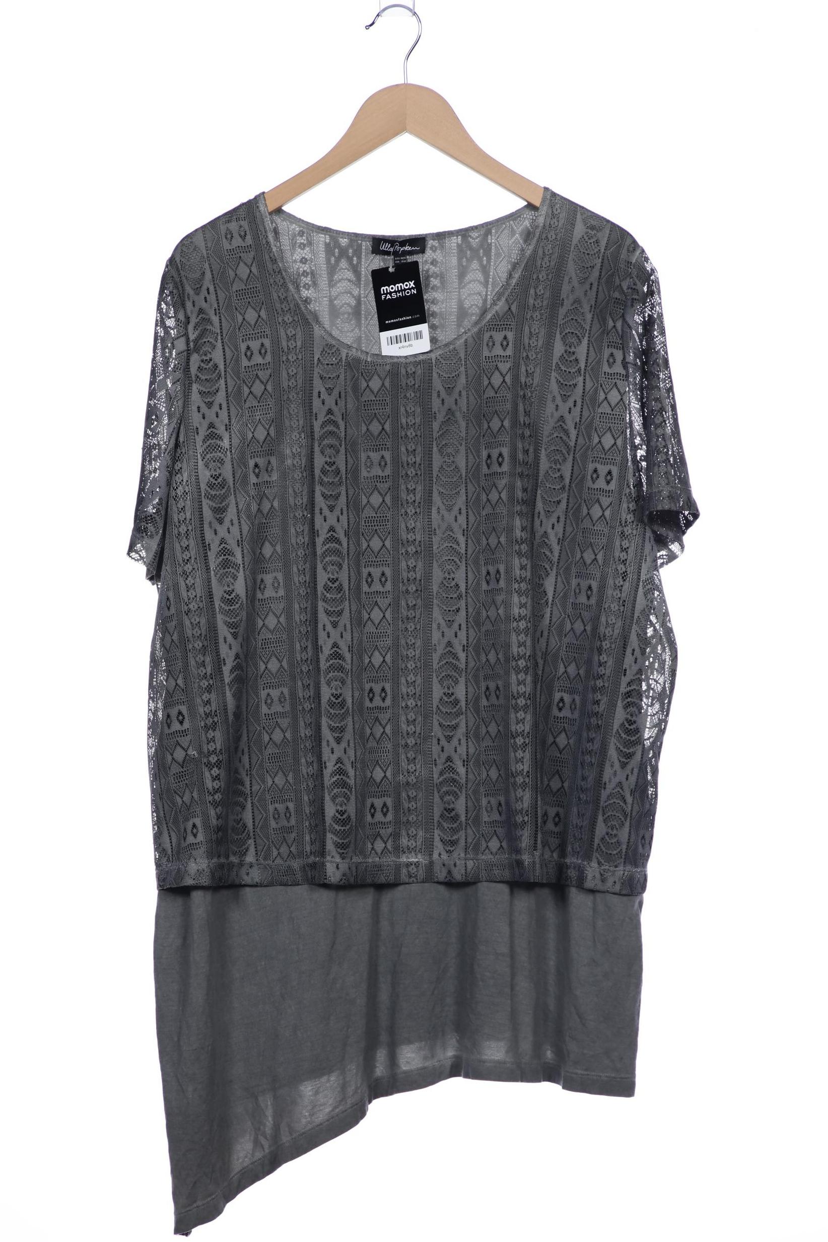 

Ulla Popken Damen T-Shirt, grau, Gr. 50
