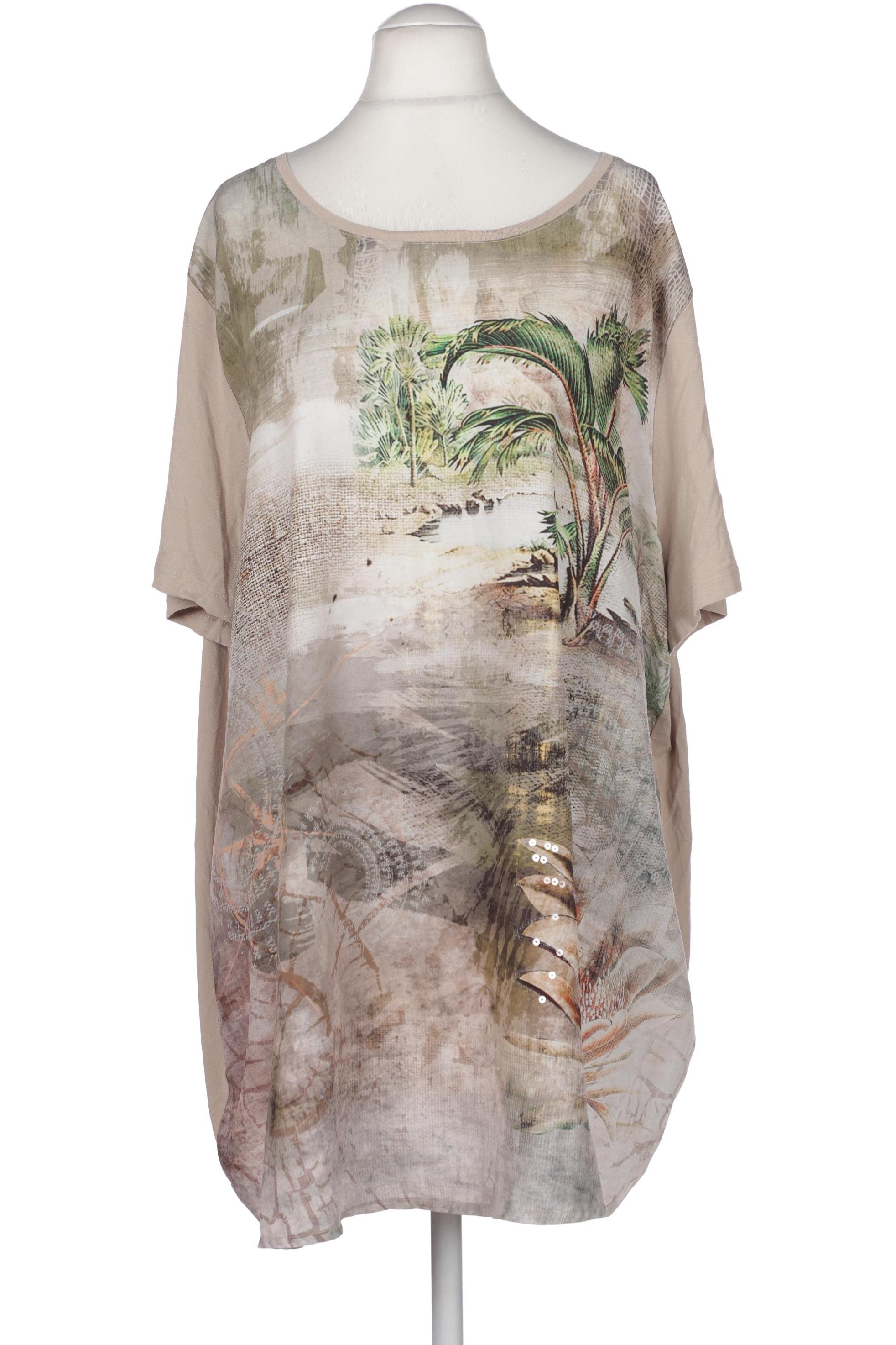 

Ulla Popken Damen T-Shirt, beige, Gr. 24