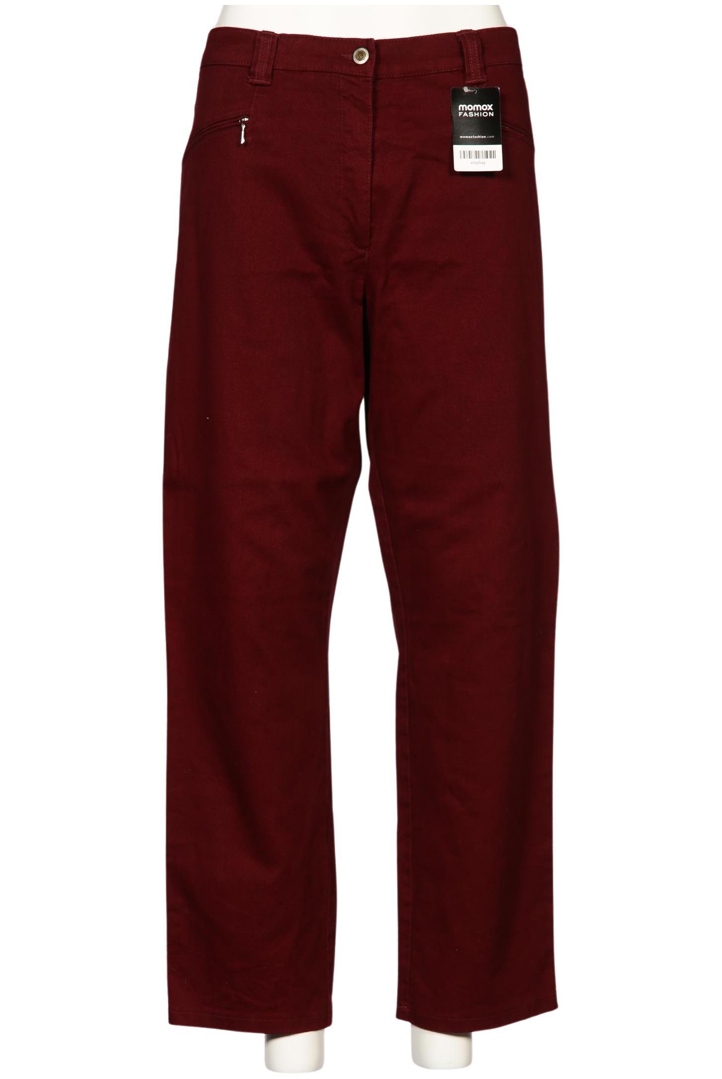 

Ulla Popken Damen Jeans, bordeaux, Gr. 24